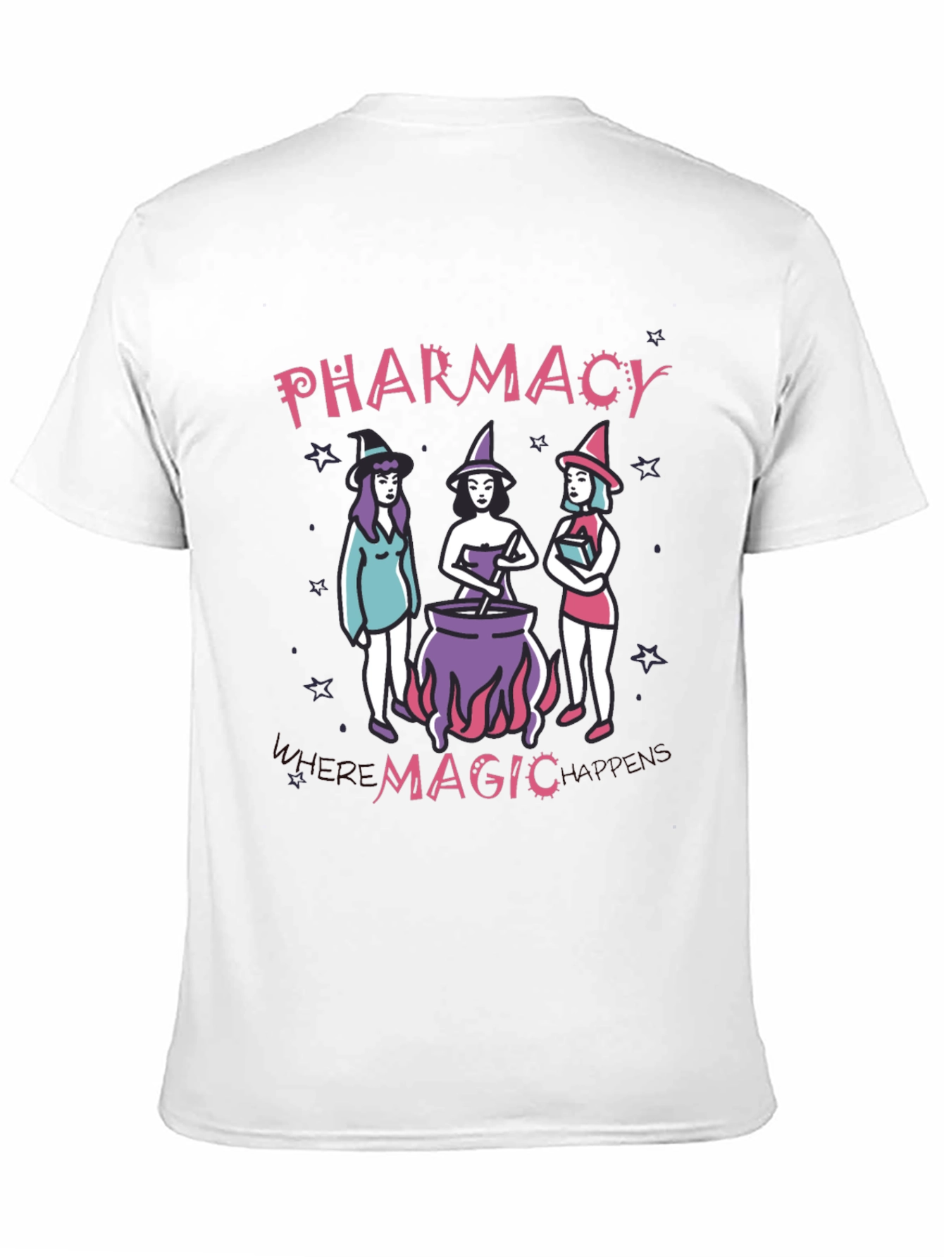 Camiseta Negra Pharmacy Magic