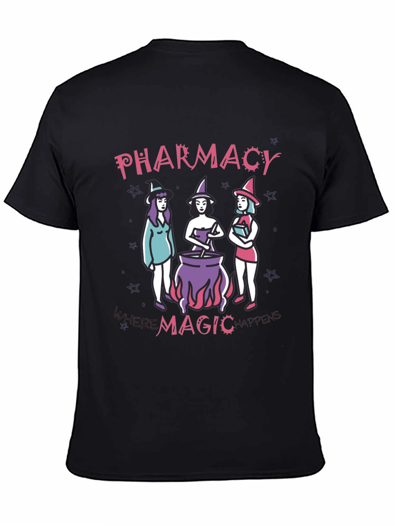 Camiseta Negra Pharmacy Magic