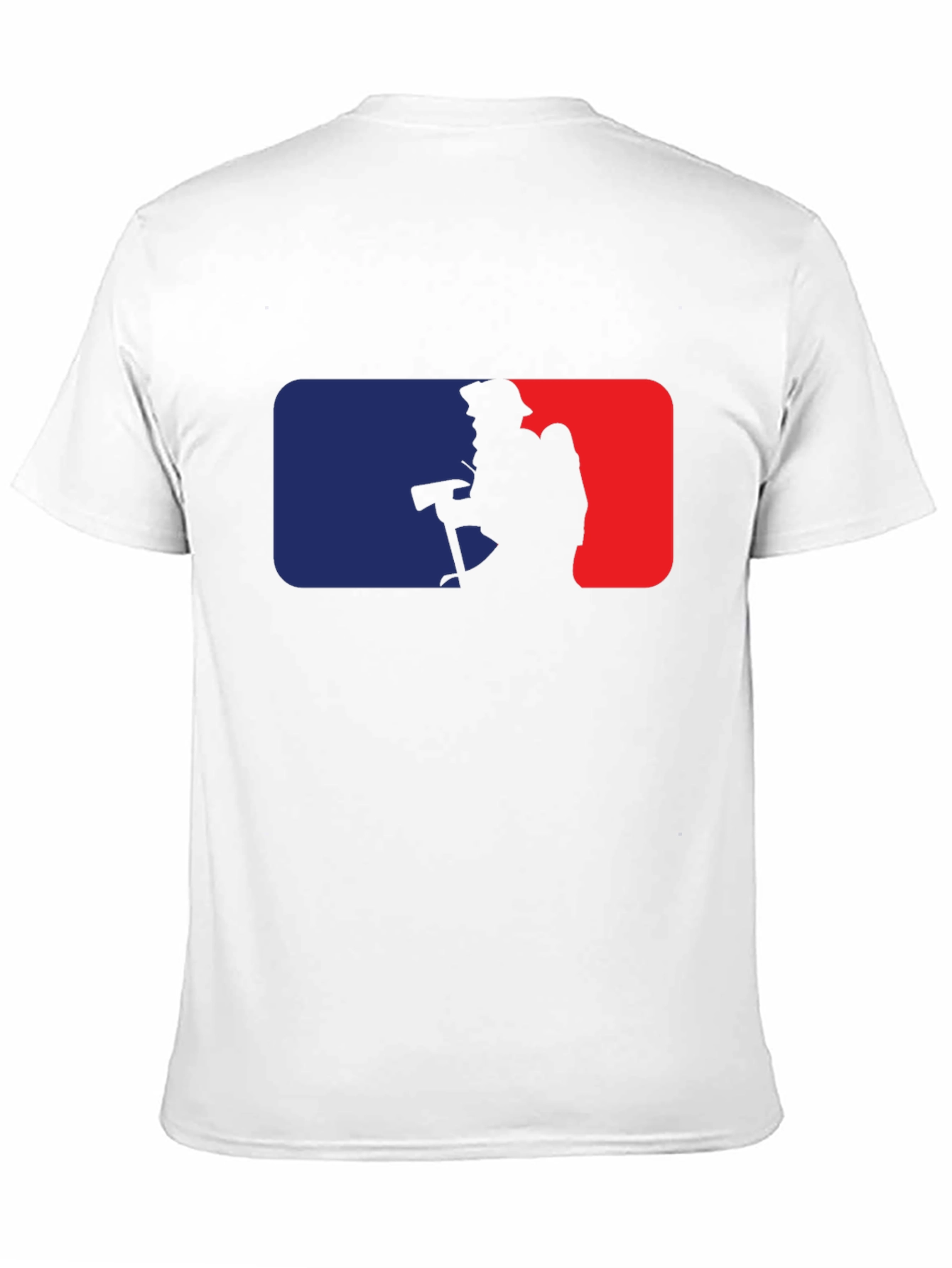 Camiseta Negra Bomberos Estilo MLB