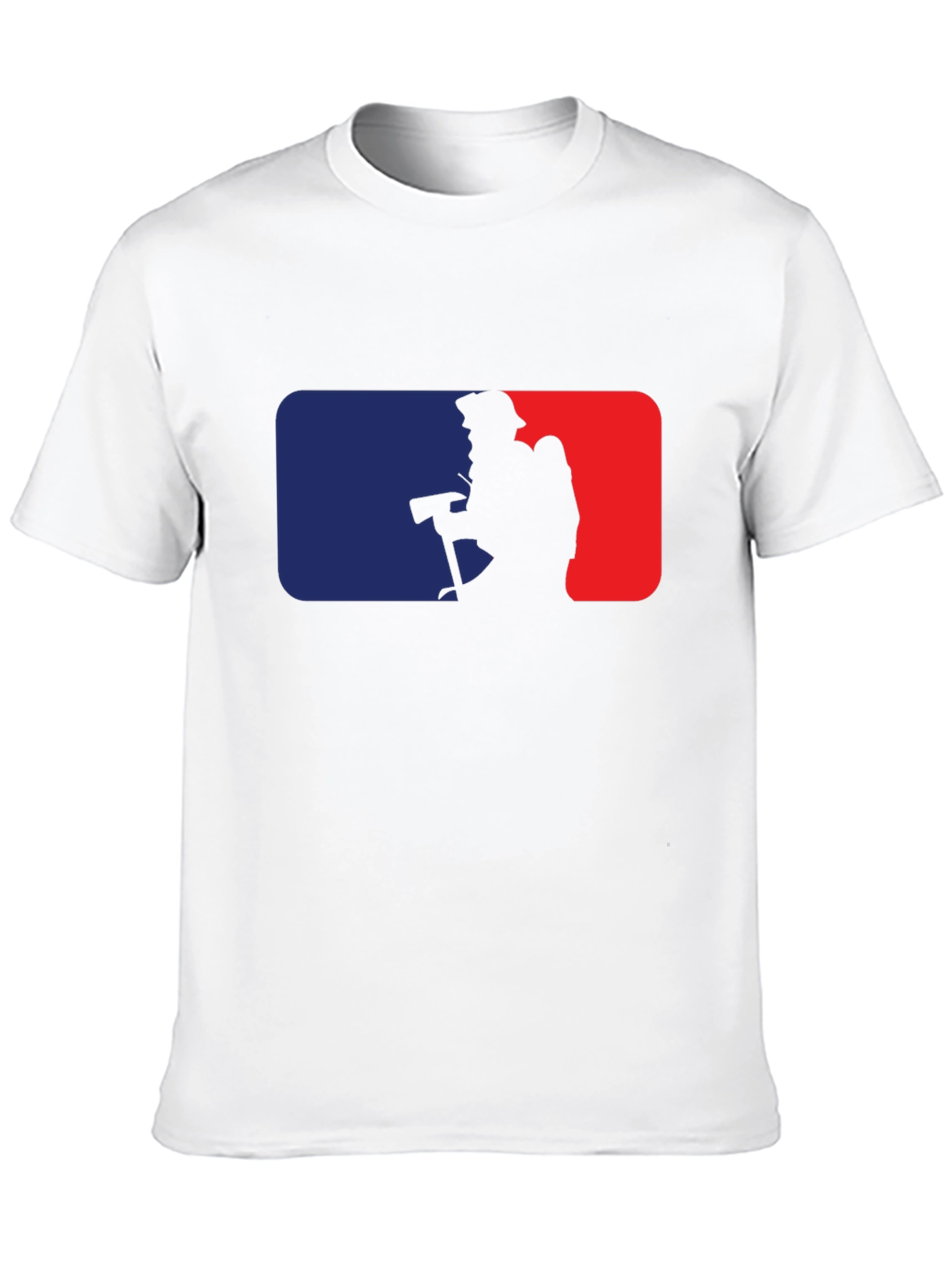 Camiseta Negra Bomberos Estilo MLB