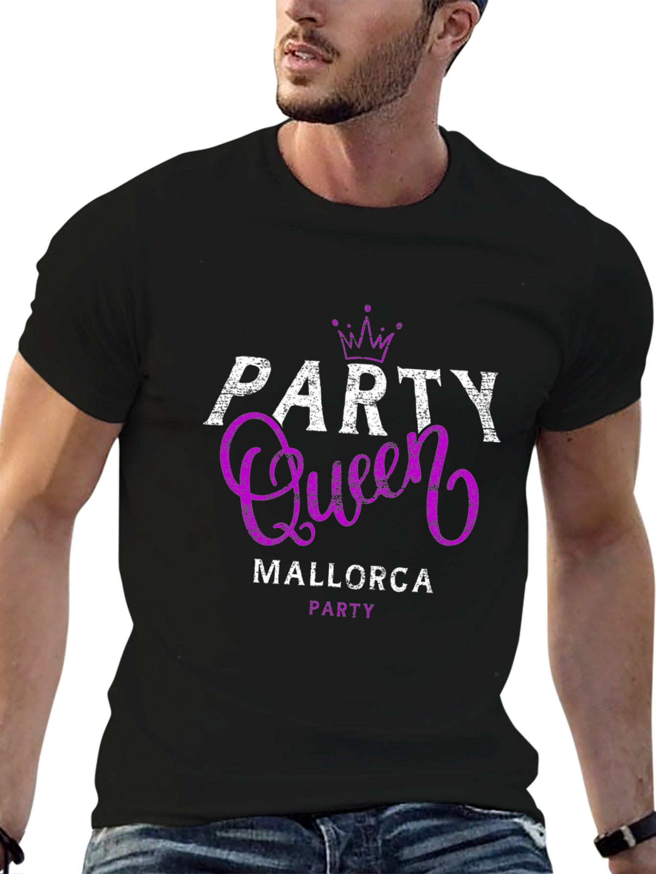 Camiseta Fiesta Reina Mallorca - Diseño Original