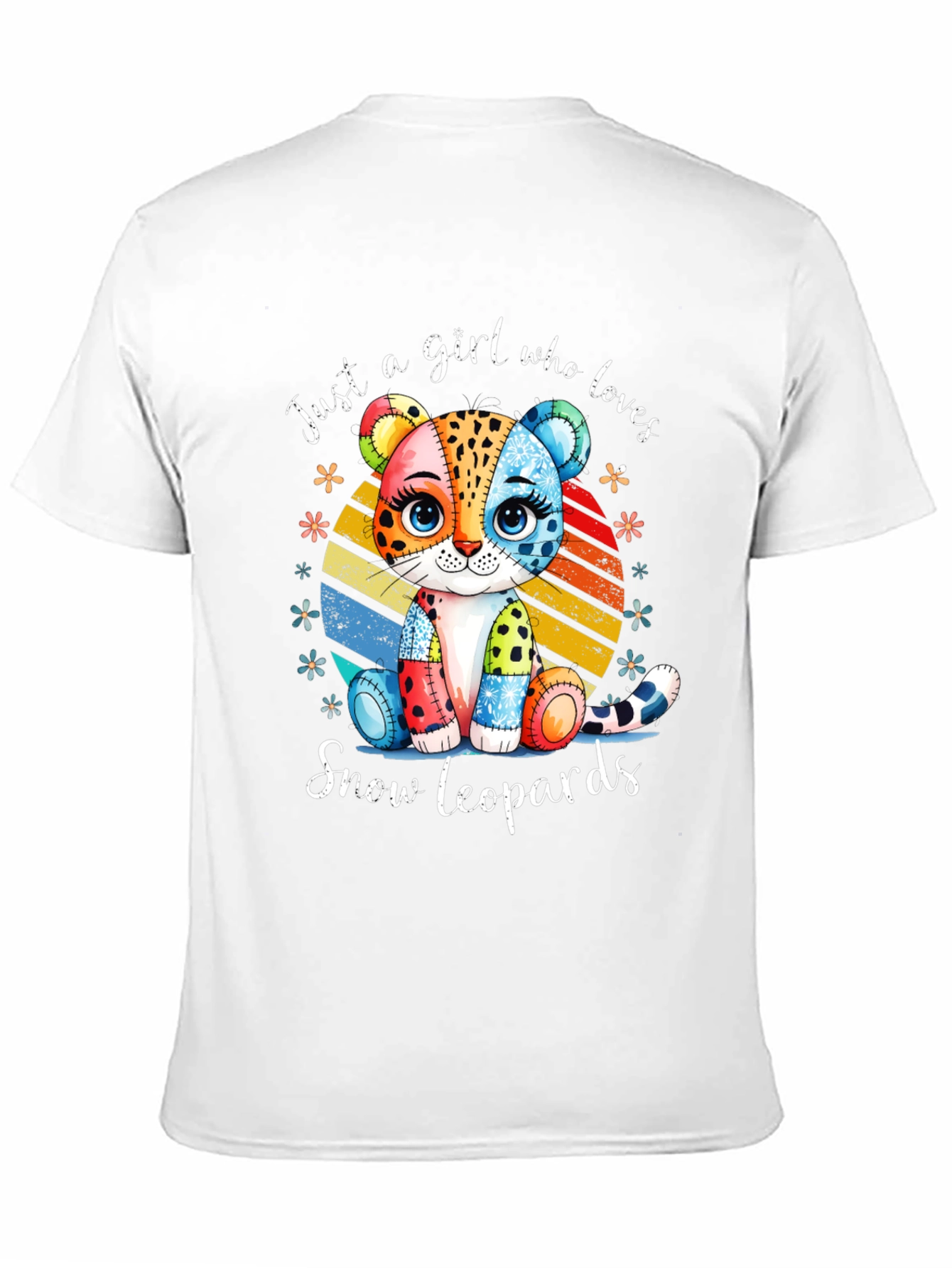 Camiseta Amo Leopardos de Nieve para Mujer