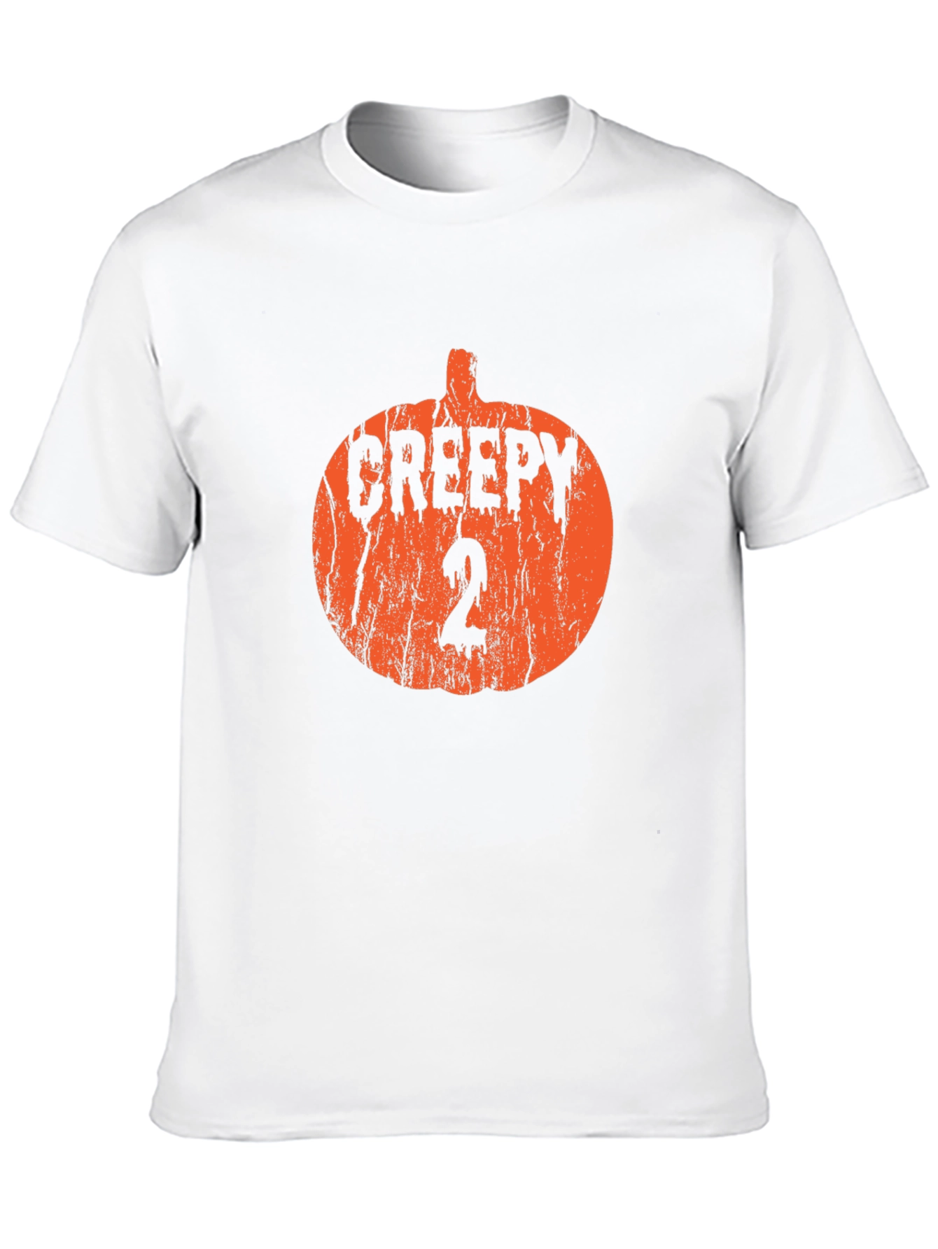 Camiseta Negra Calabaza Creepy 2 Halloween