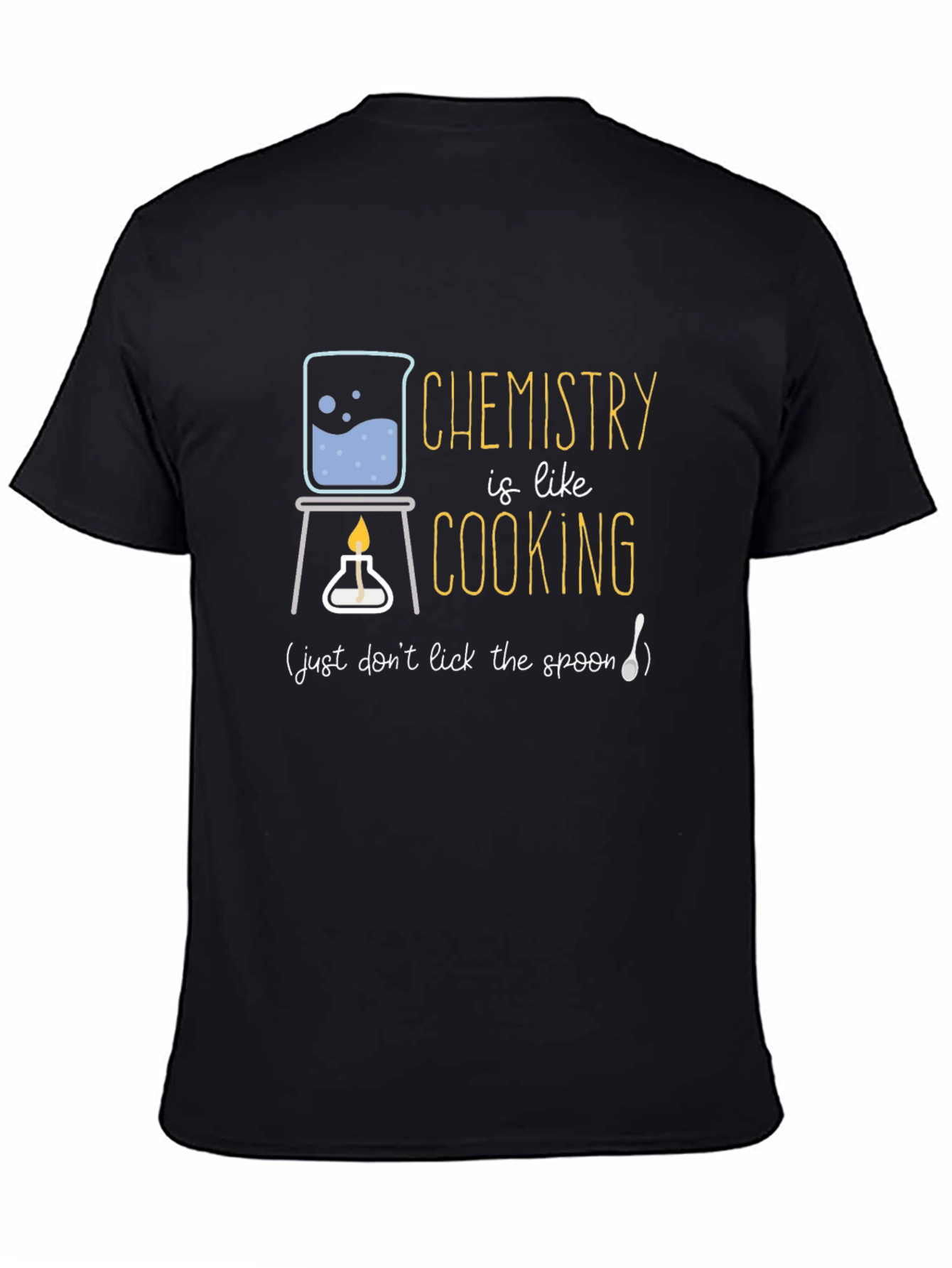 Camiseta Química Cocina - No lamer la cuchara