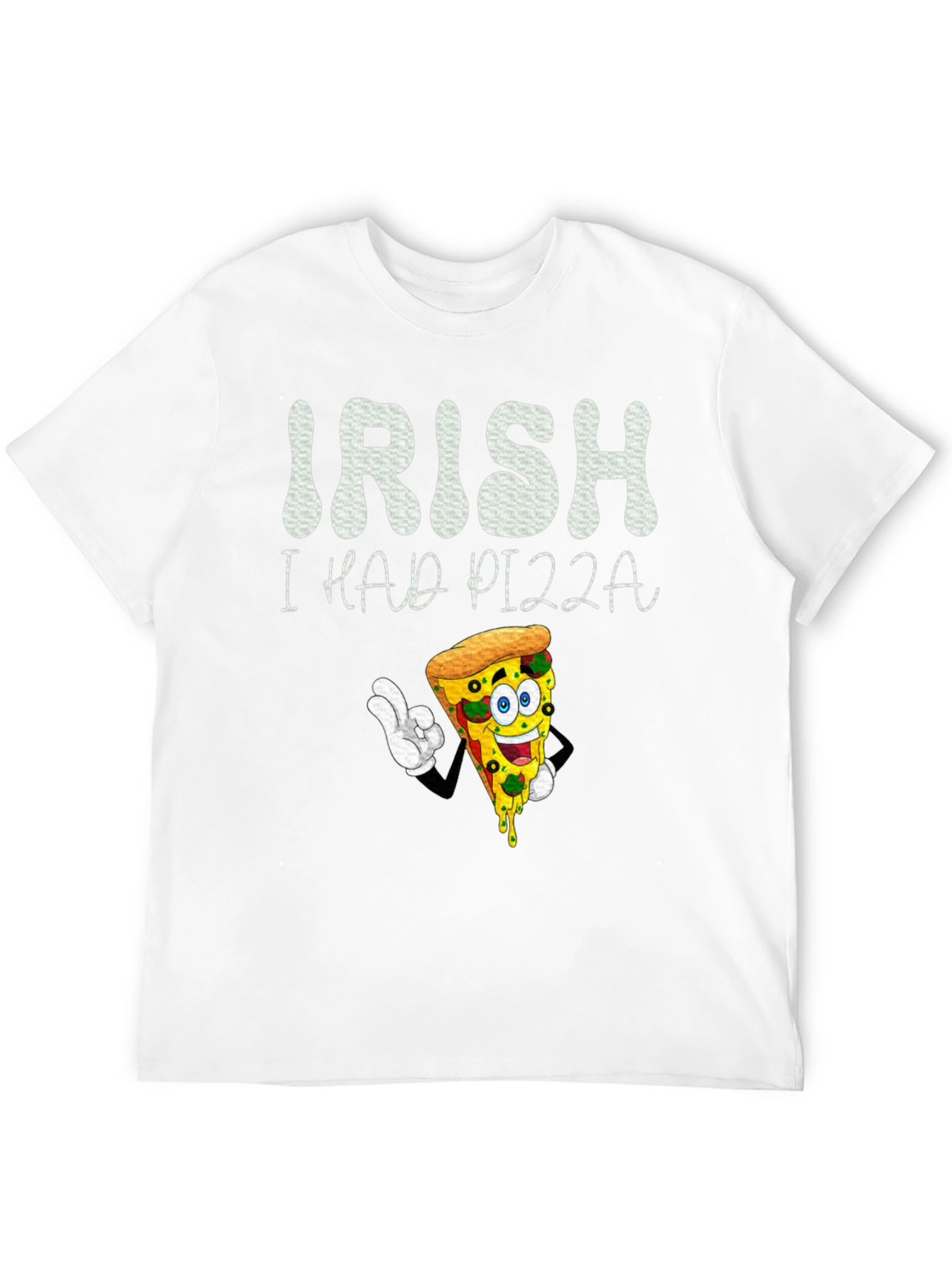 Camiseta Negra Irish I Had Pizza