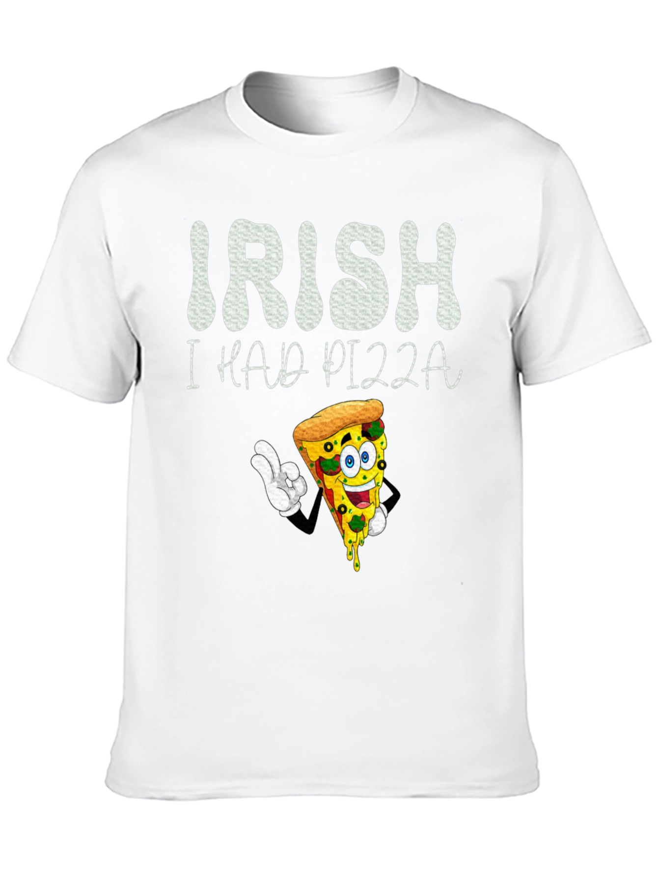 Camiseta Negra Irish I Had Pizza