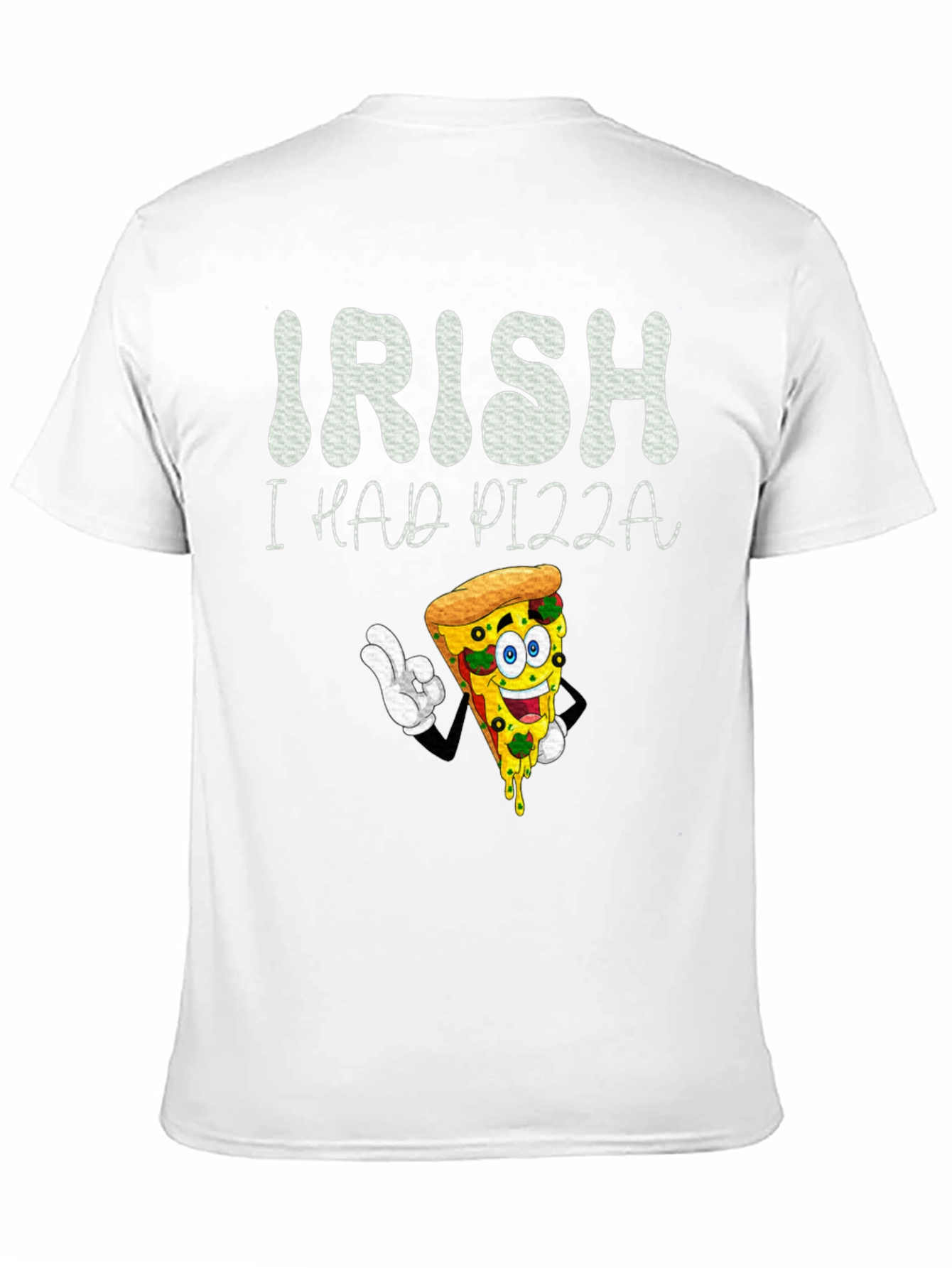 Camiseta Negra Irish I Had Pizza