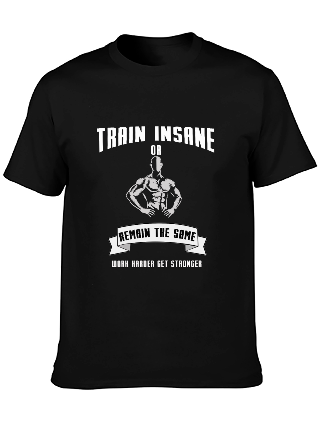Camiseta Negra de Entrenamiento Intenso
