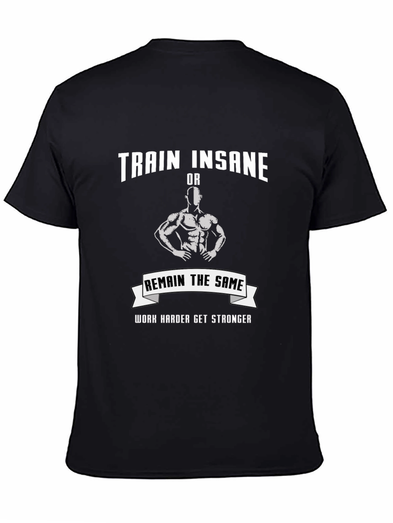 Camiseta Negra de Entrenamiento Intenso