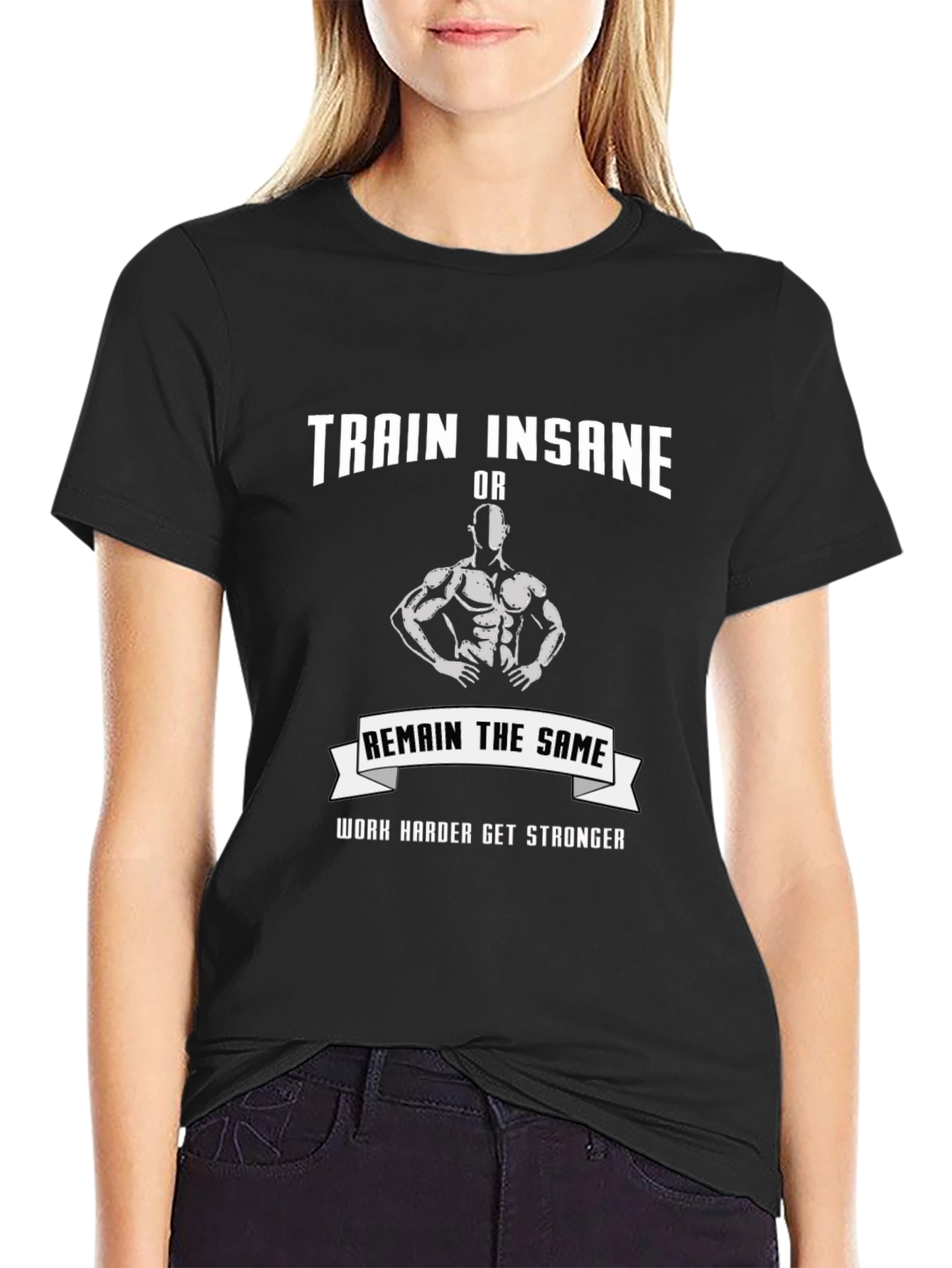 Camiseta Negra de Entrenamiento Intenso