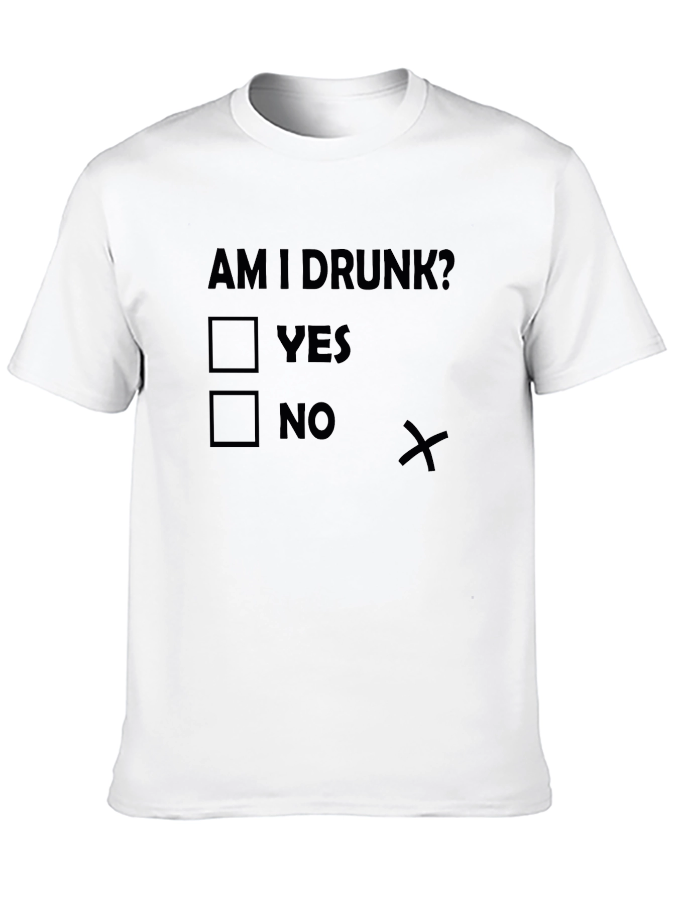 Camiseta Divertida: ¿Estoy Borracho? ¡Descúbrelo!