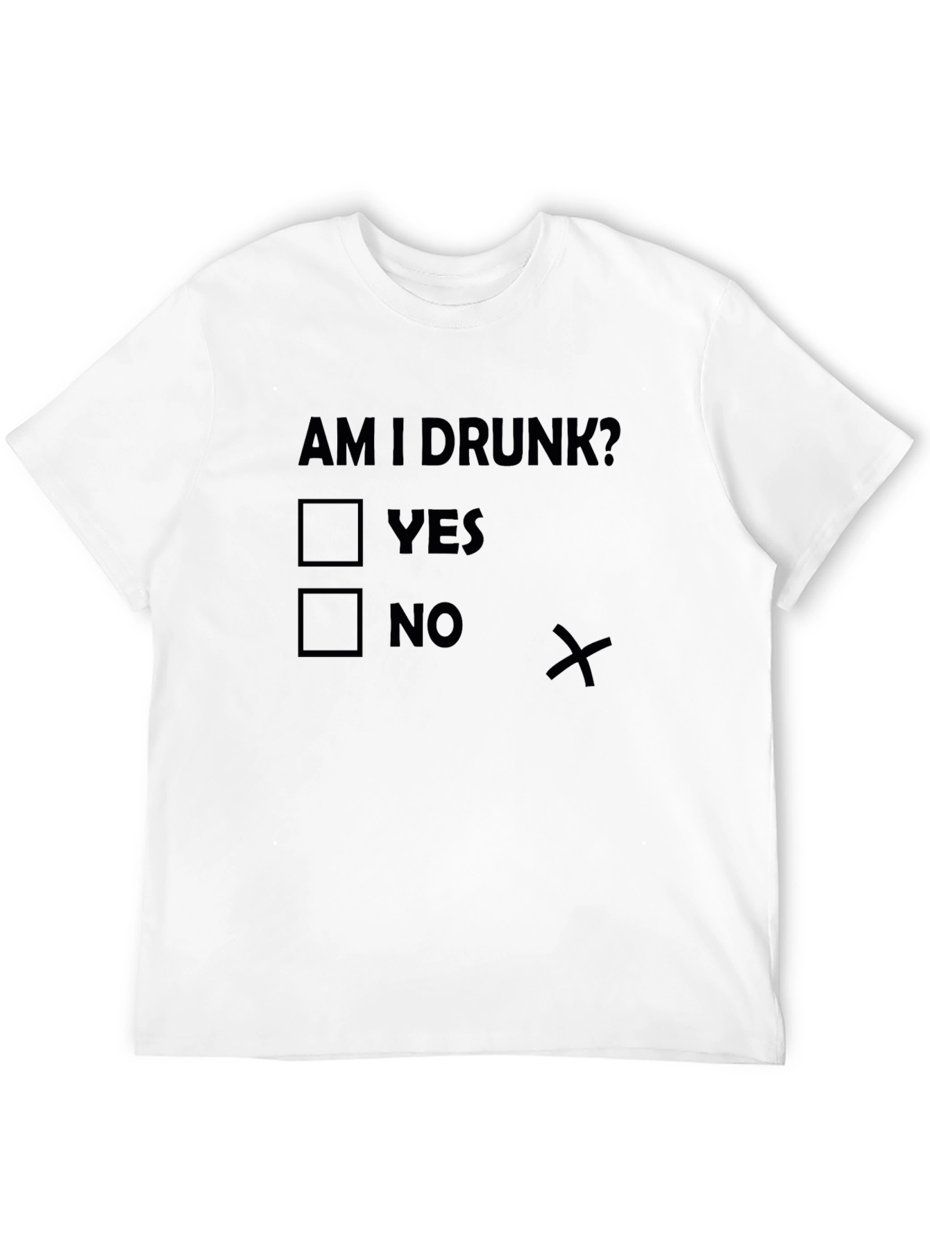 Camiseta Divertida: ¿Estoy Borracho? ¡Descúbrelo!