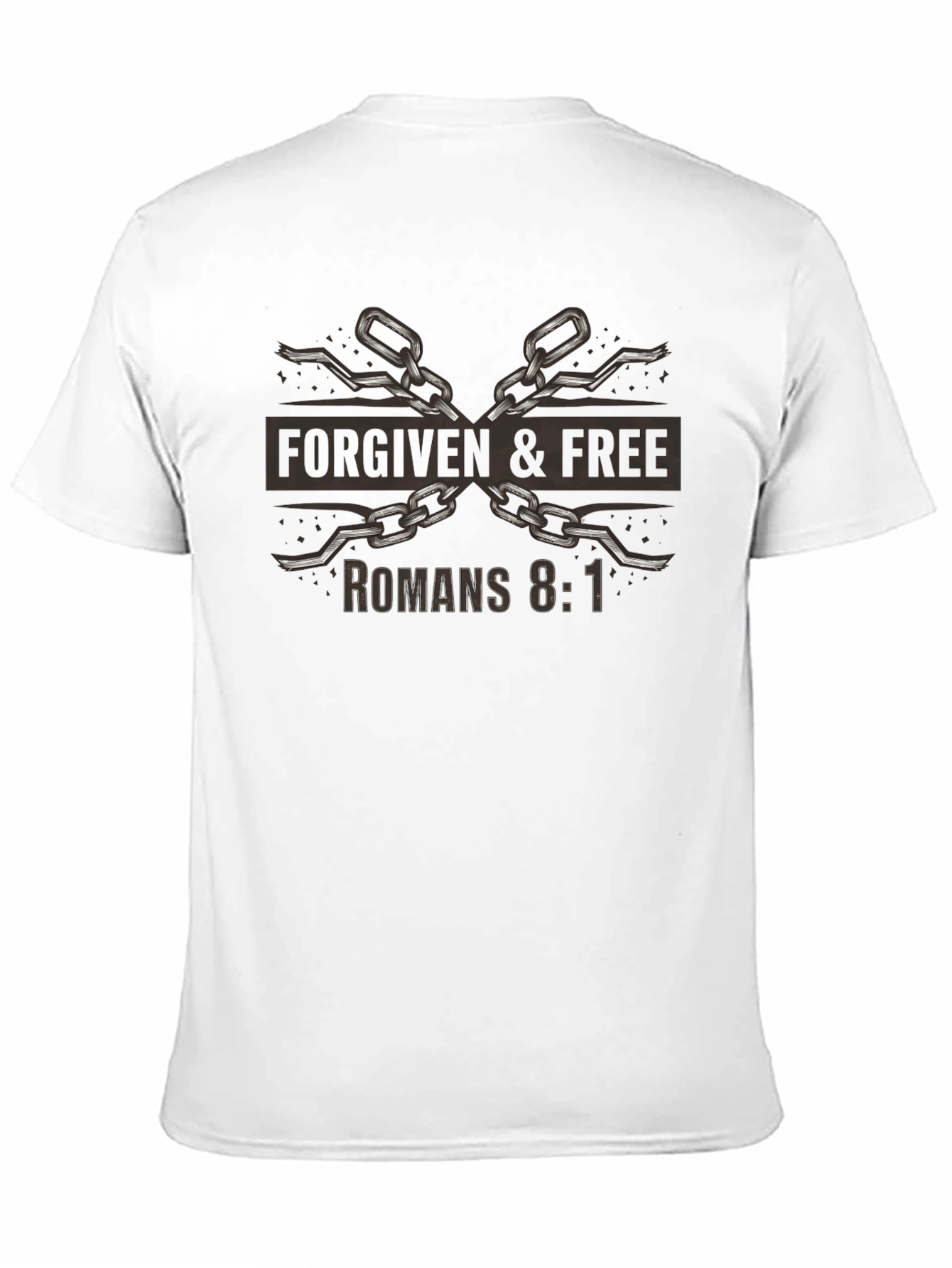 Camiseta Negra Perdonado & Libre