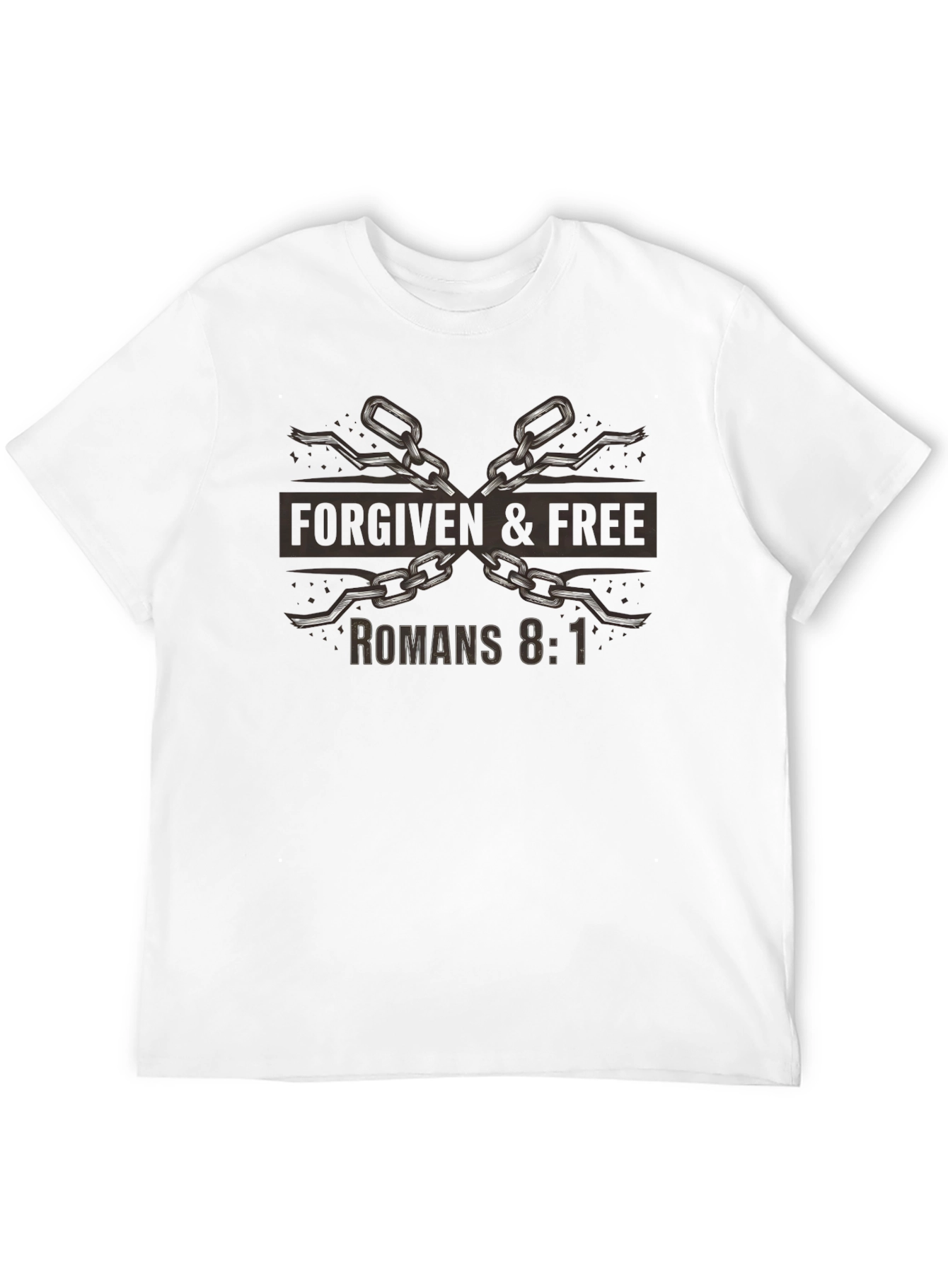 Camiseta Negra Perdonado & Libre