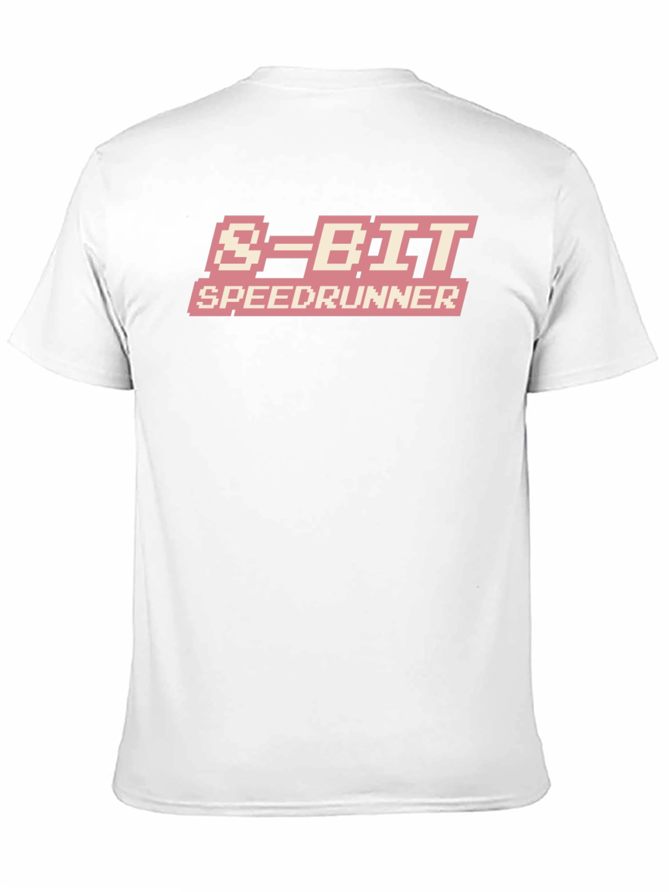 Camiseta Negra 8-Bit Speedrunner - Diseño Retro