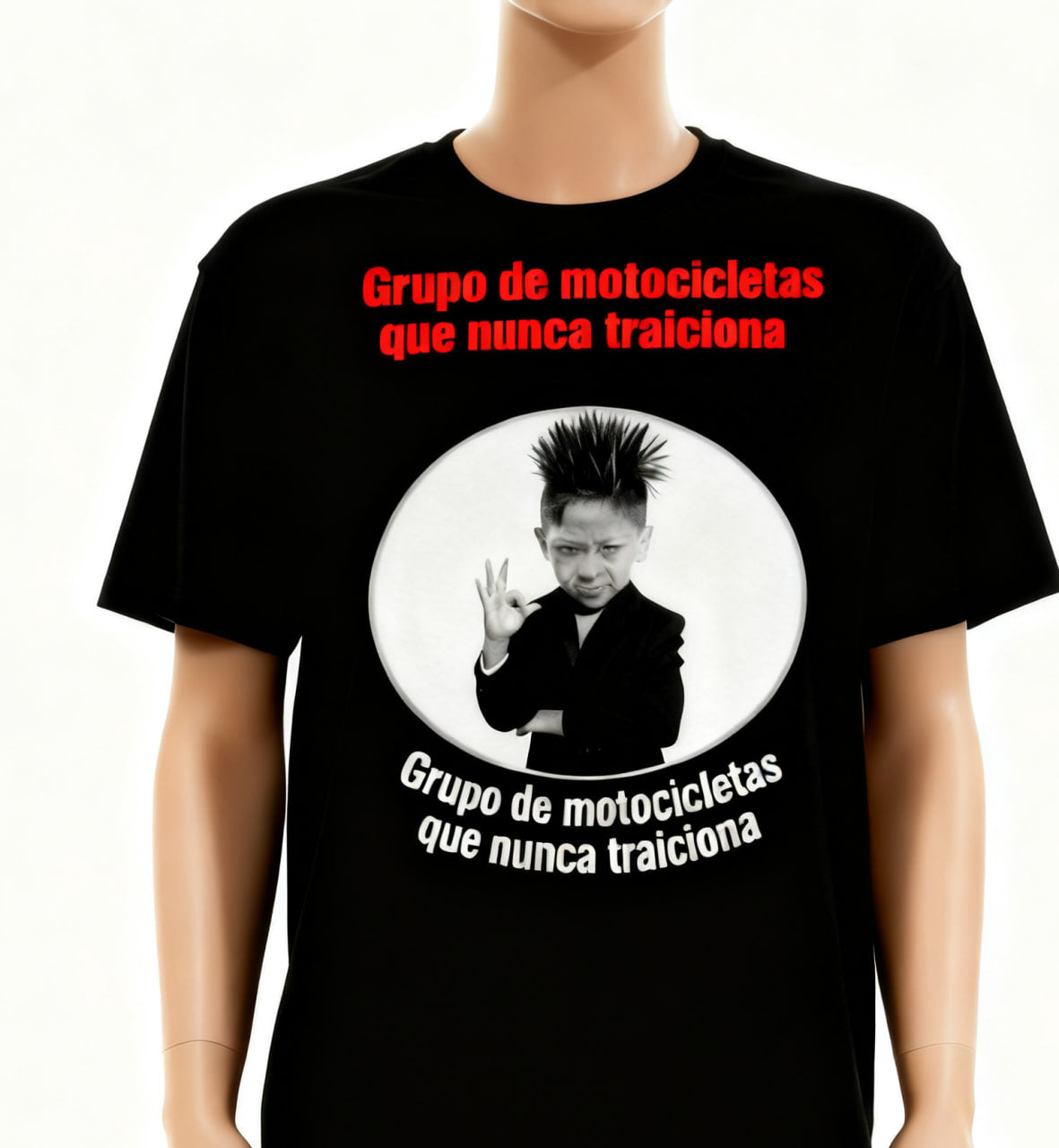 Camiseta “Grupo de Motocicletas Que Nunca Traiciona