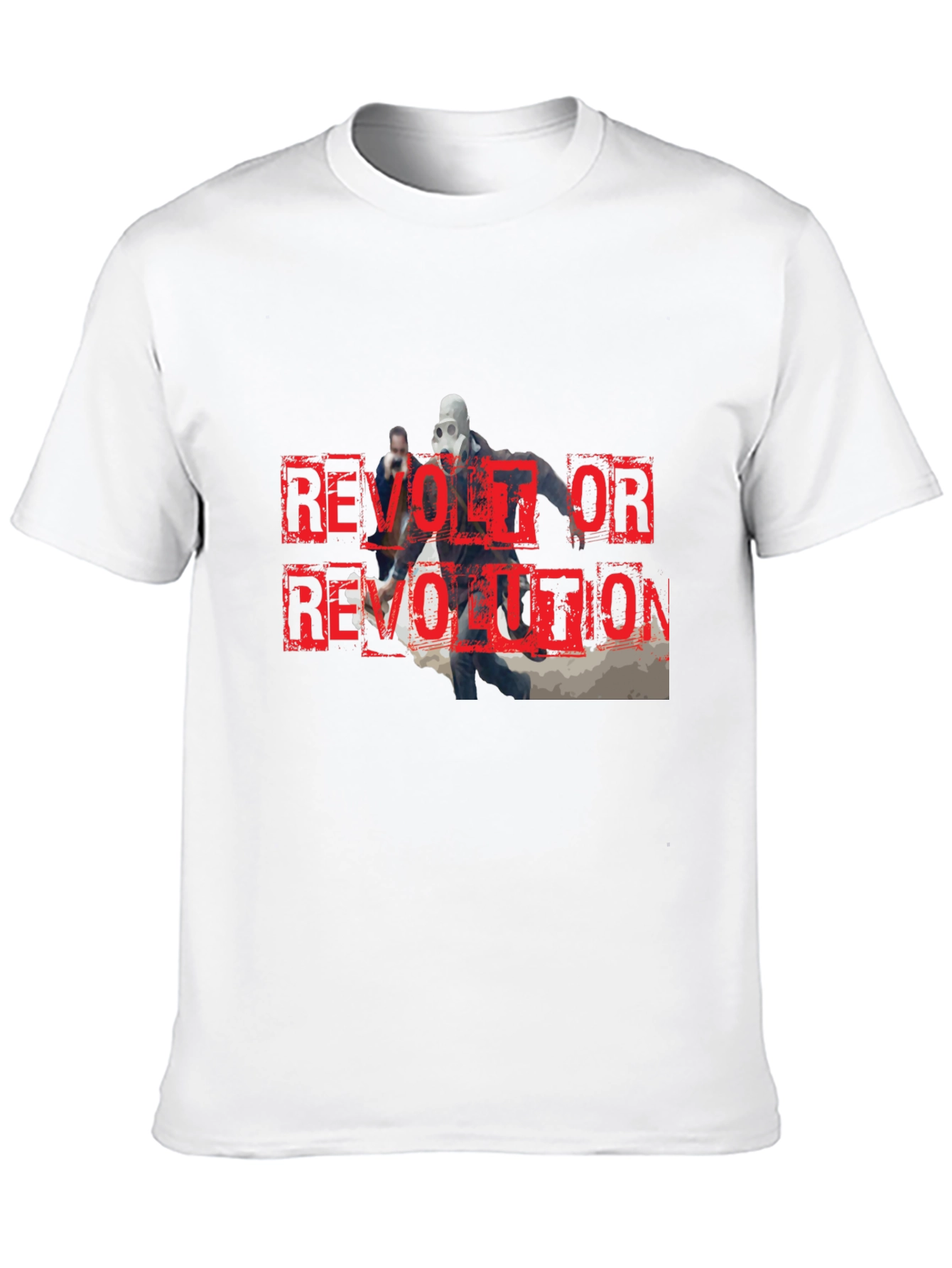 Camiseta Negra Revolt or Revolution