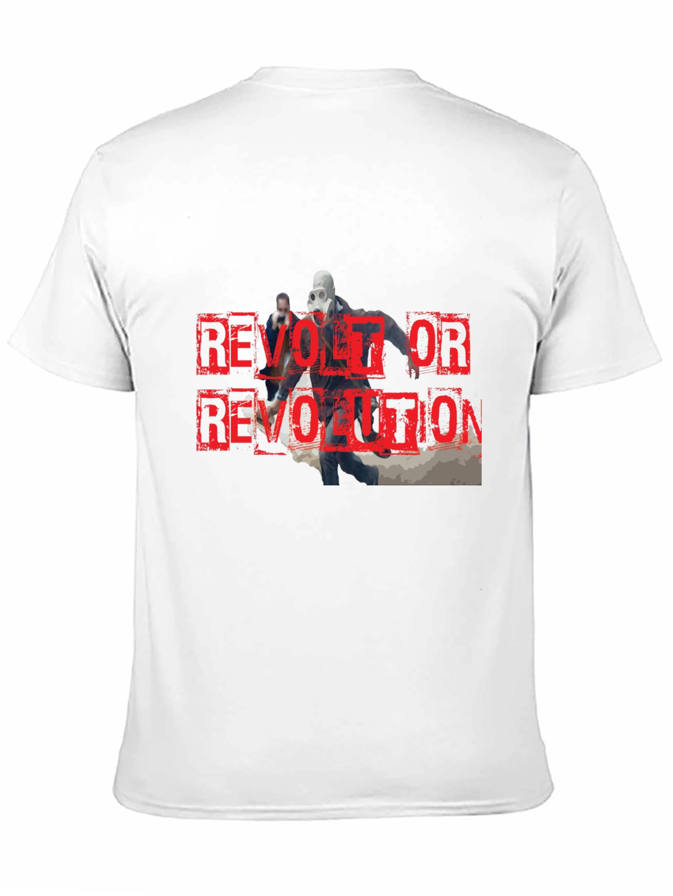 Camiseta Negra Revolt or Revolution
