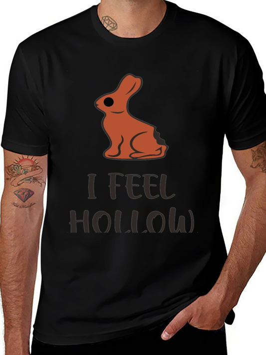 Camiseta Conejo de Chocolate Hueco - ¡Me Siento Hueco!