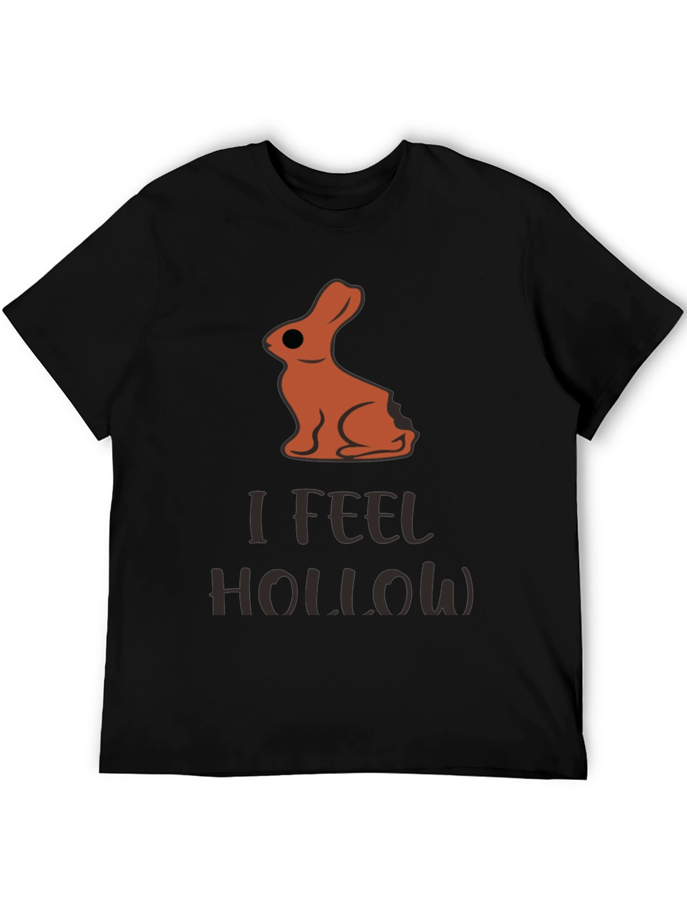 Camiseta Conejo de Chocolate Hueco - ¡Me Siento Hueco!