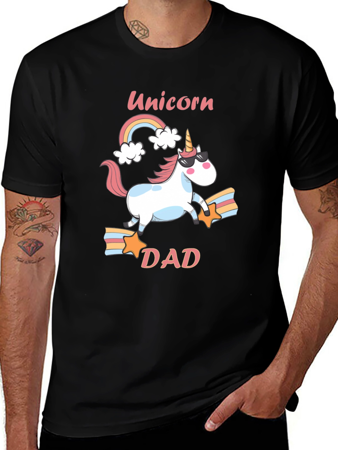Camiseta Unicornio Papá - Regalo Divertido