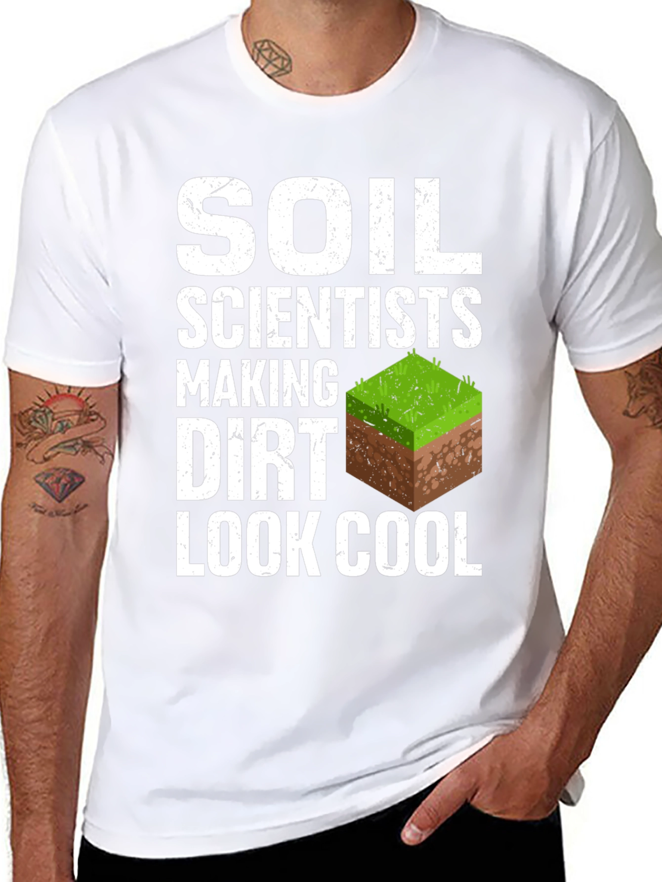 Camiseta Negra: Científicos del Suelo