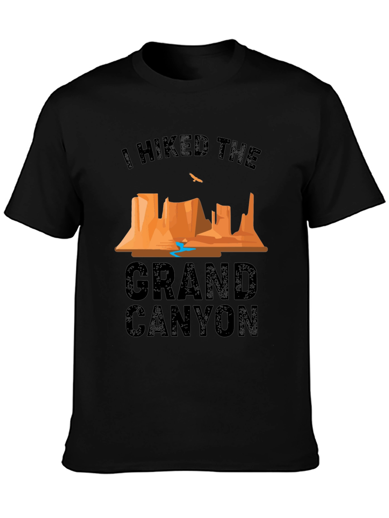 Camiseta Negra I Hiked the Grand Canyon