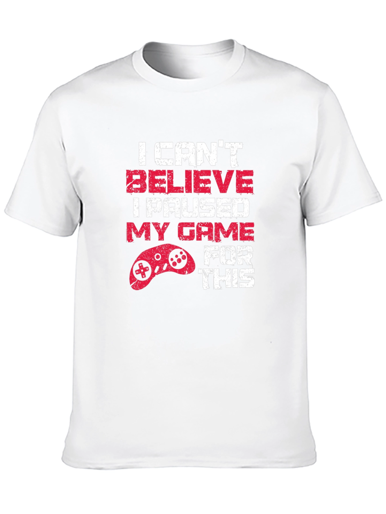 Camiseta Gamer: Pausé mi Juego ¡Por Esto!