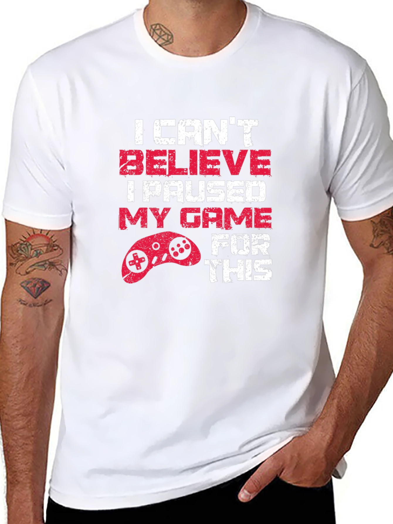 Camiseta Gamer: Pausé mi Juego ¡Por Esto!