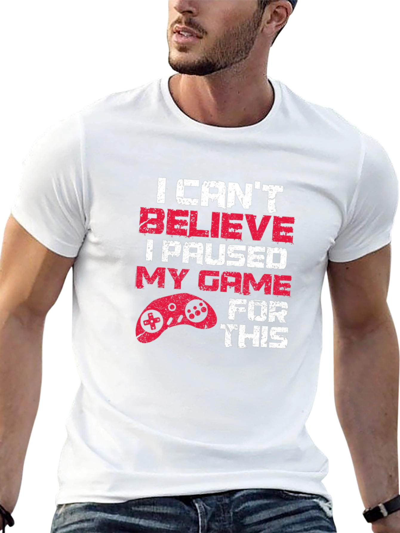 Camiseta Gamer: Pausé mi Juego ¡Por Esto!