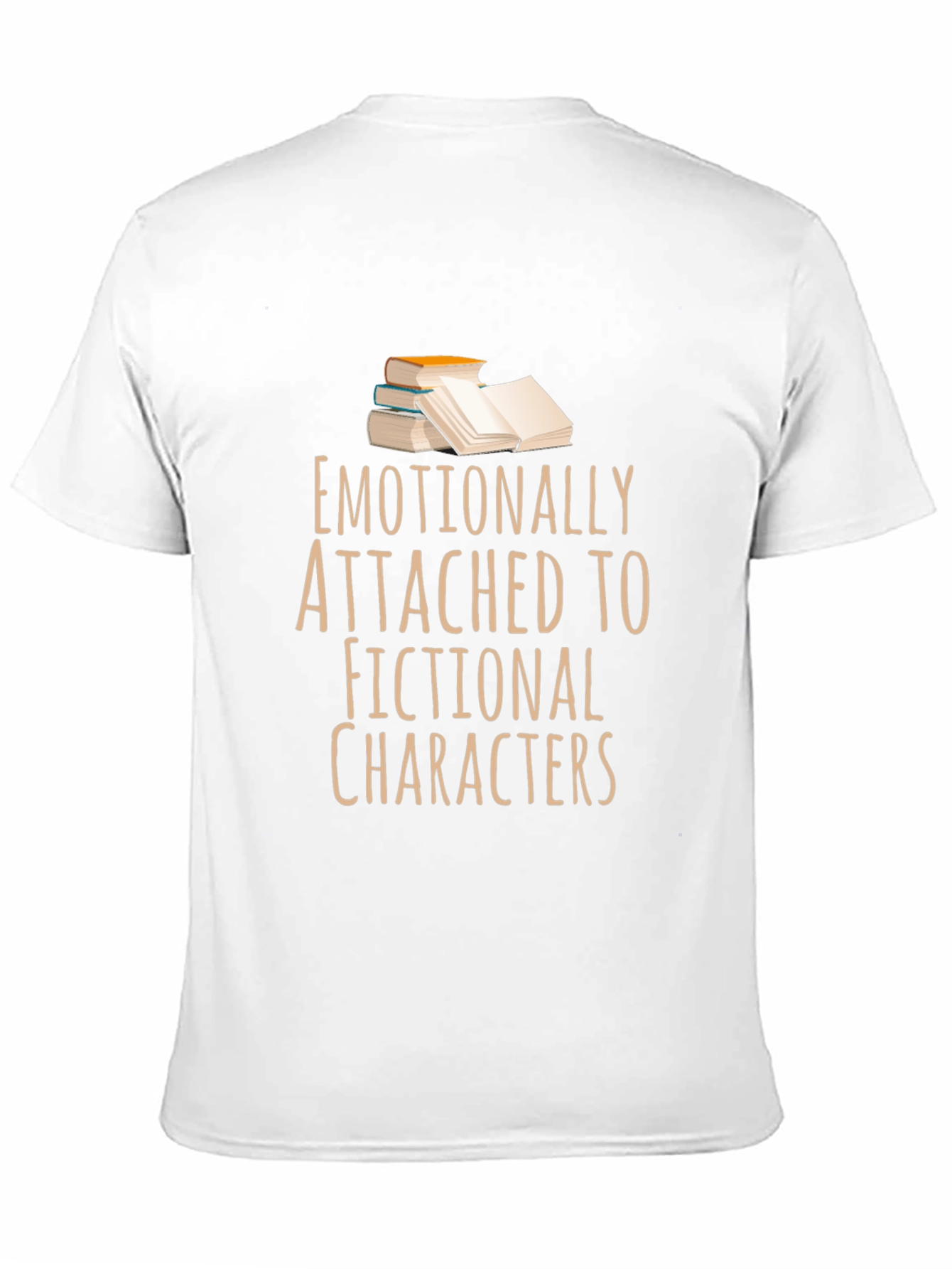 Camiseta Negra: Apegado Emocionalmente a Personajes Ficticios