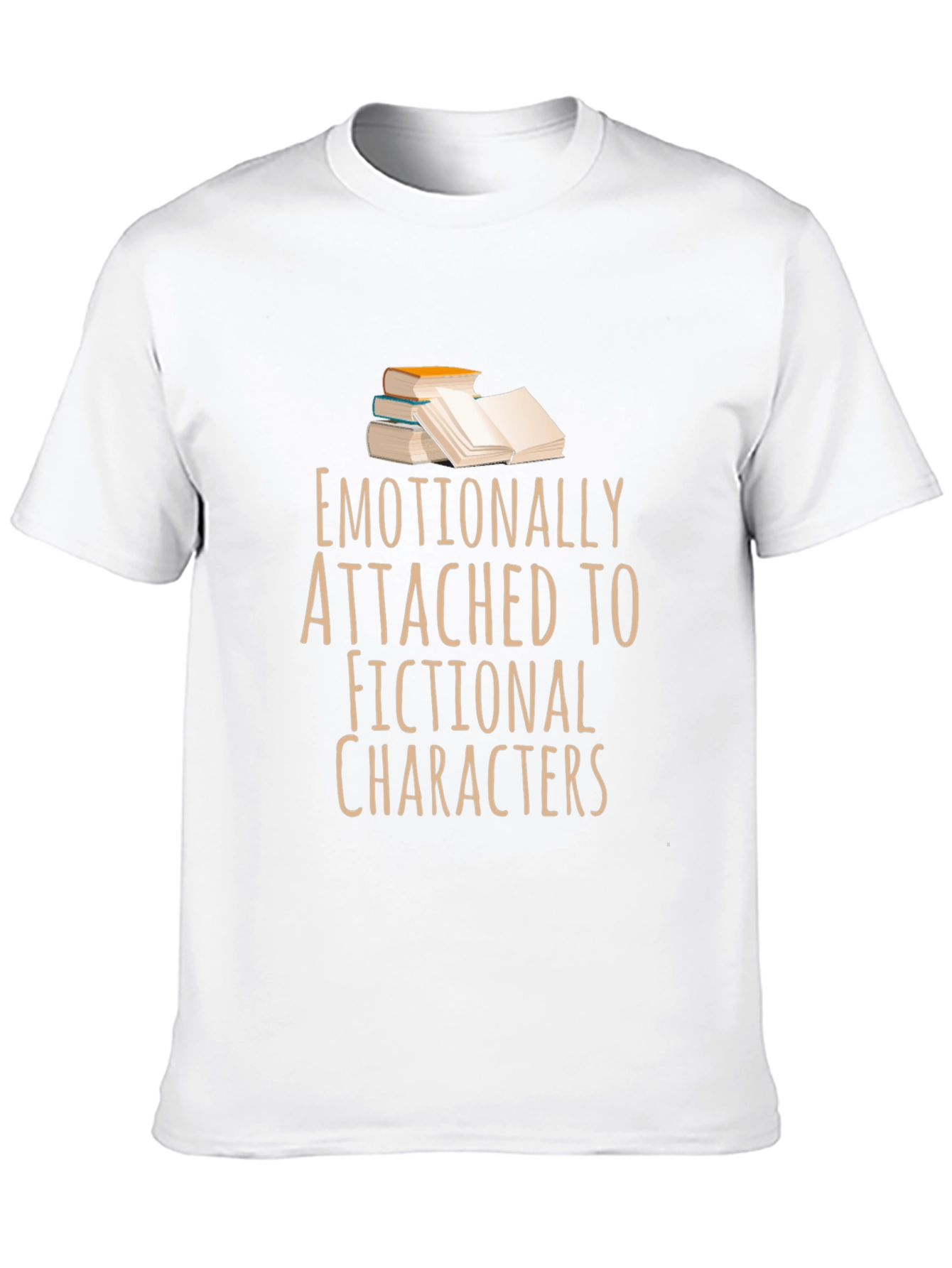 Camiseta Negra: Apegado Emocionalmente a Personajes Ficticios