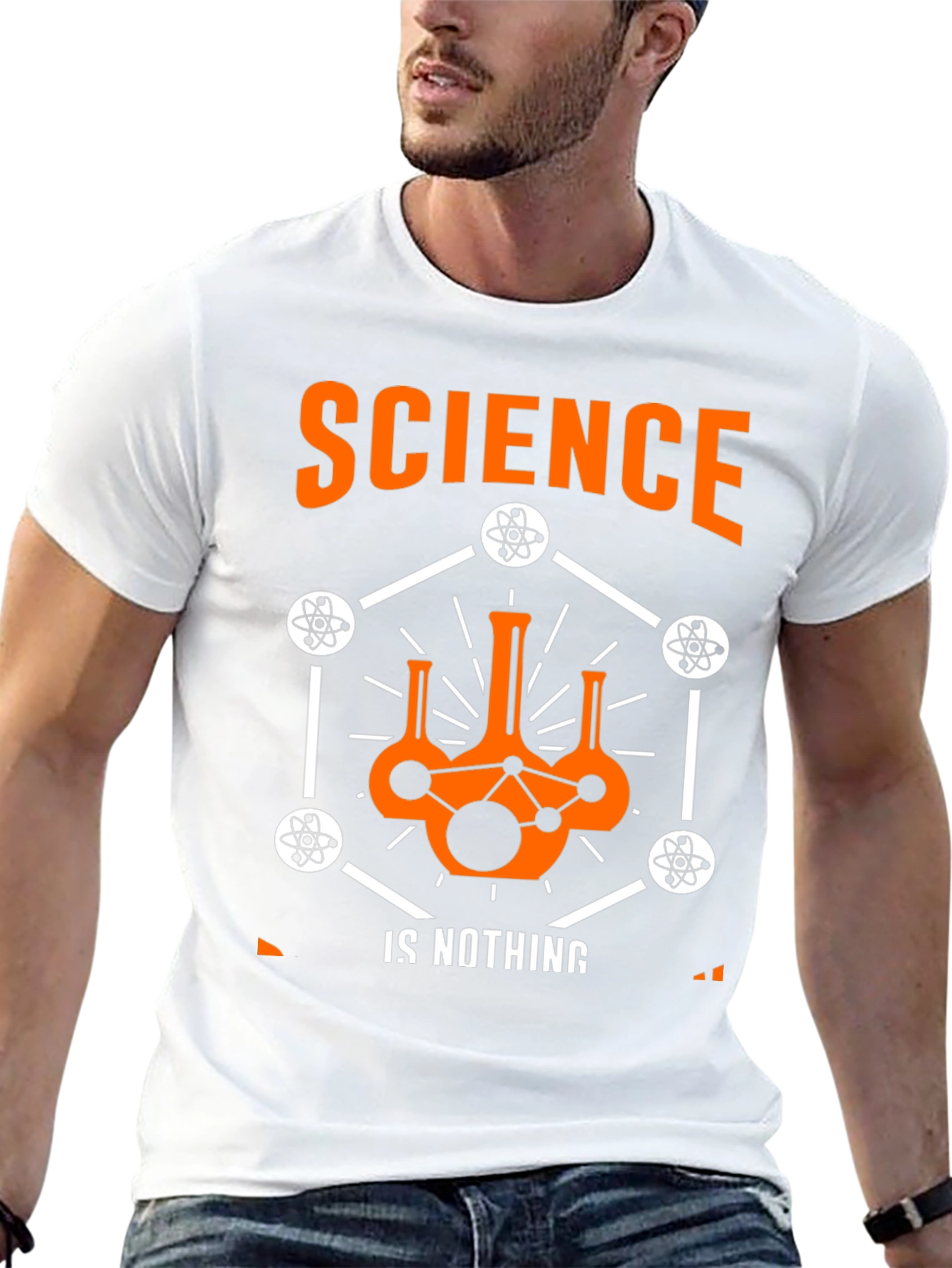 Camiseta Negra La Ciencia es Nada