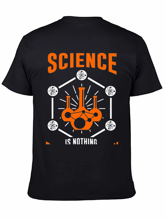 Camiseta Negra La Ciencia es Nada