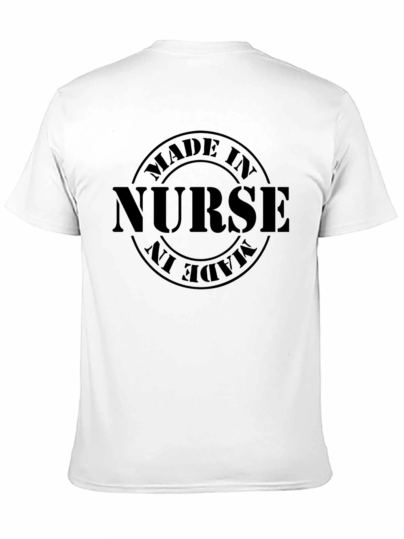 Camiseta Negra Made in Nurse