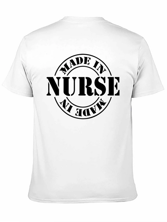Camiseta Negra Made in Nurse