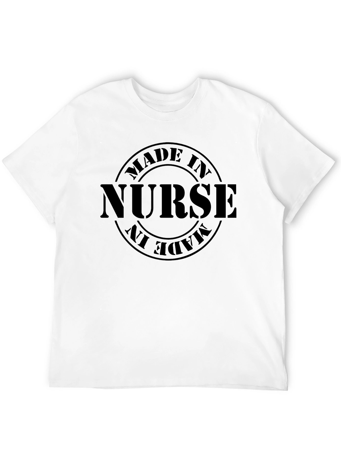 Camiseta Negra Made in Nurse