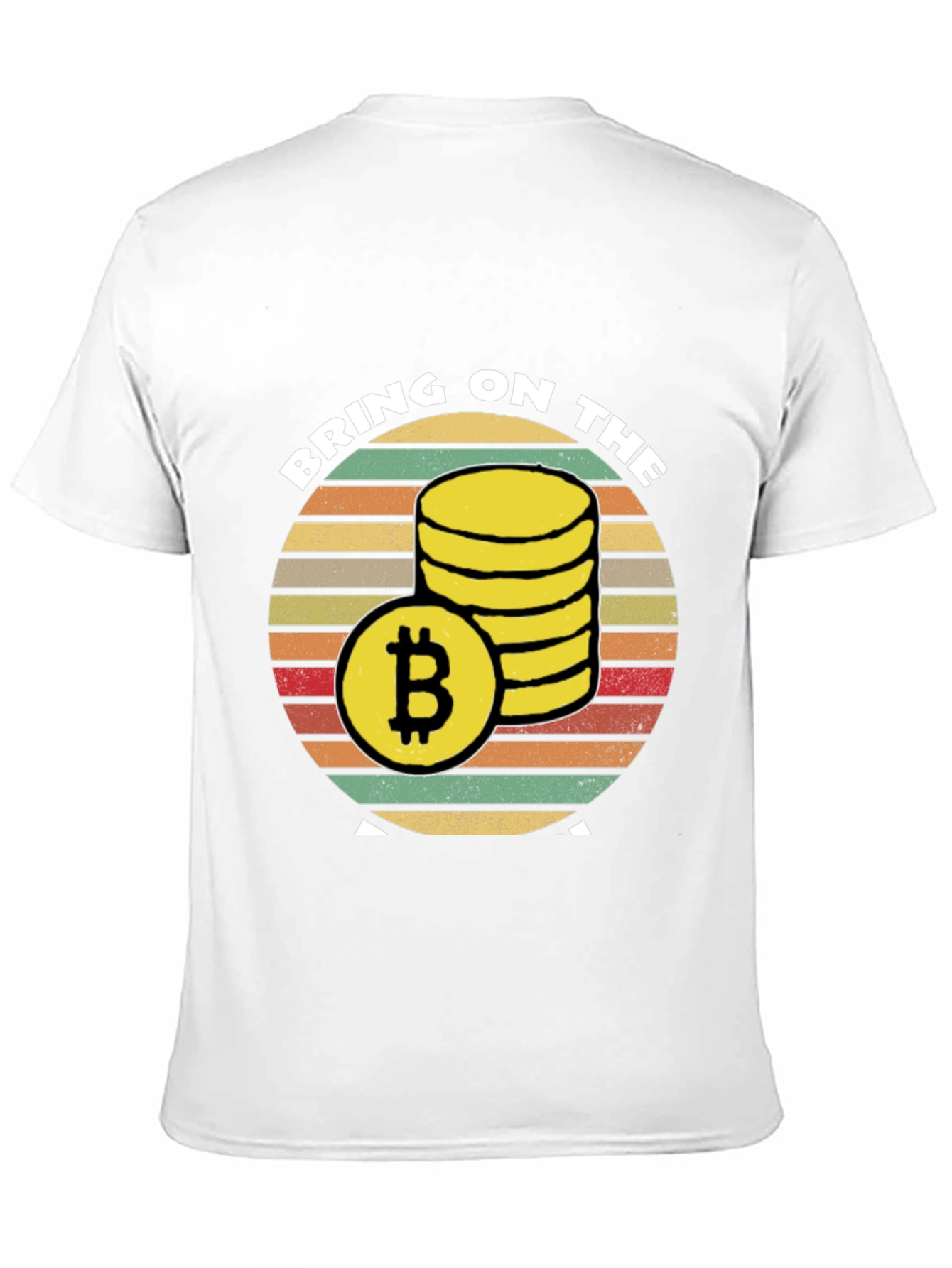Camiseta Bitcoin: ¡Trae la riqueza!