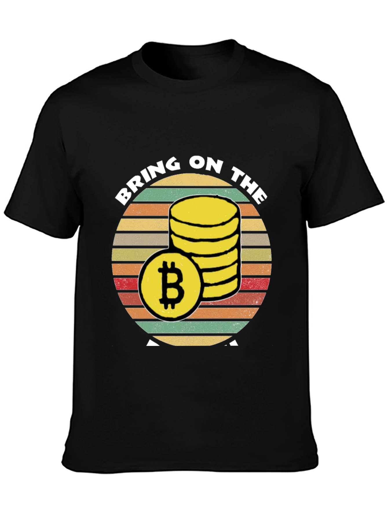Camiseta Bitcoin: ¡Trae la riqueza!