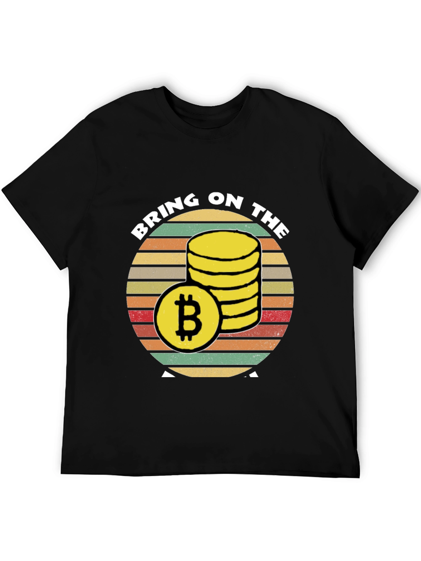 Camiseta Bitcoin: ¡Trae la riqueza!