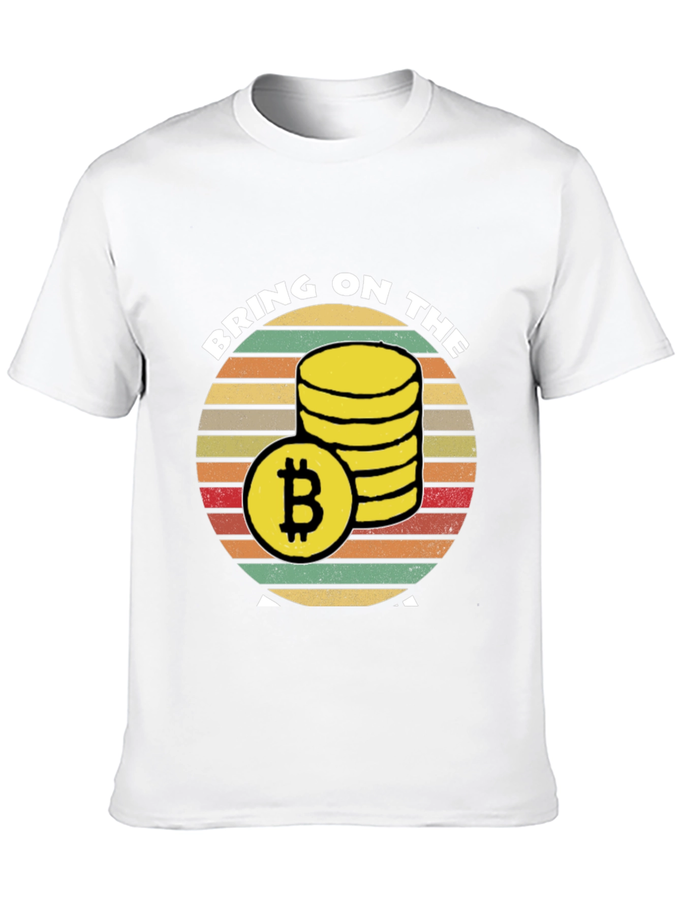 Camiseta Bitcoin: ¡Trae la riqueza!