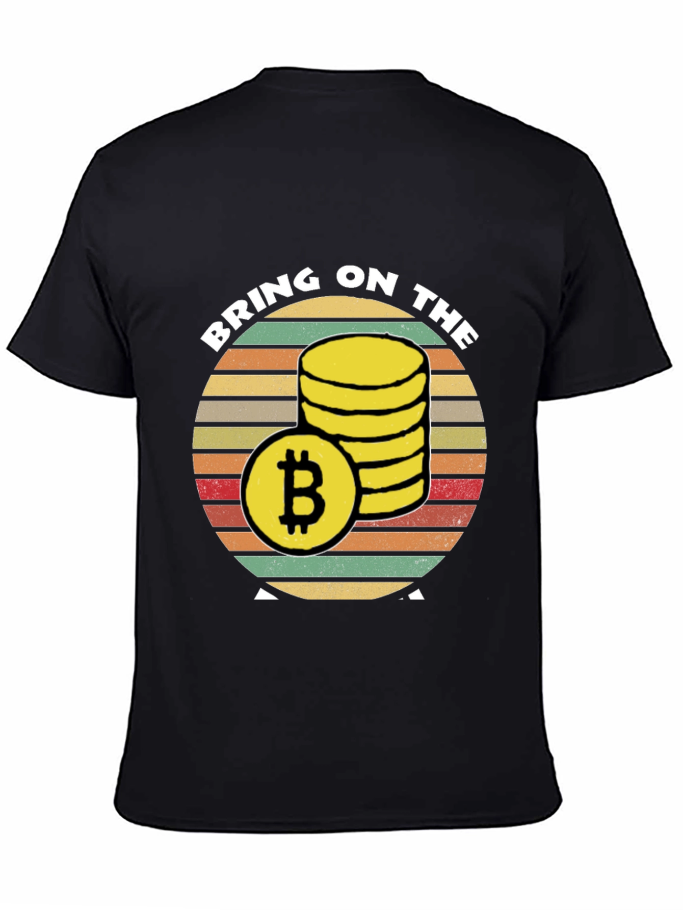 Camiseta Bitcoin: ¡Trae la riqueza!
