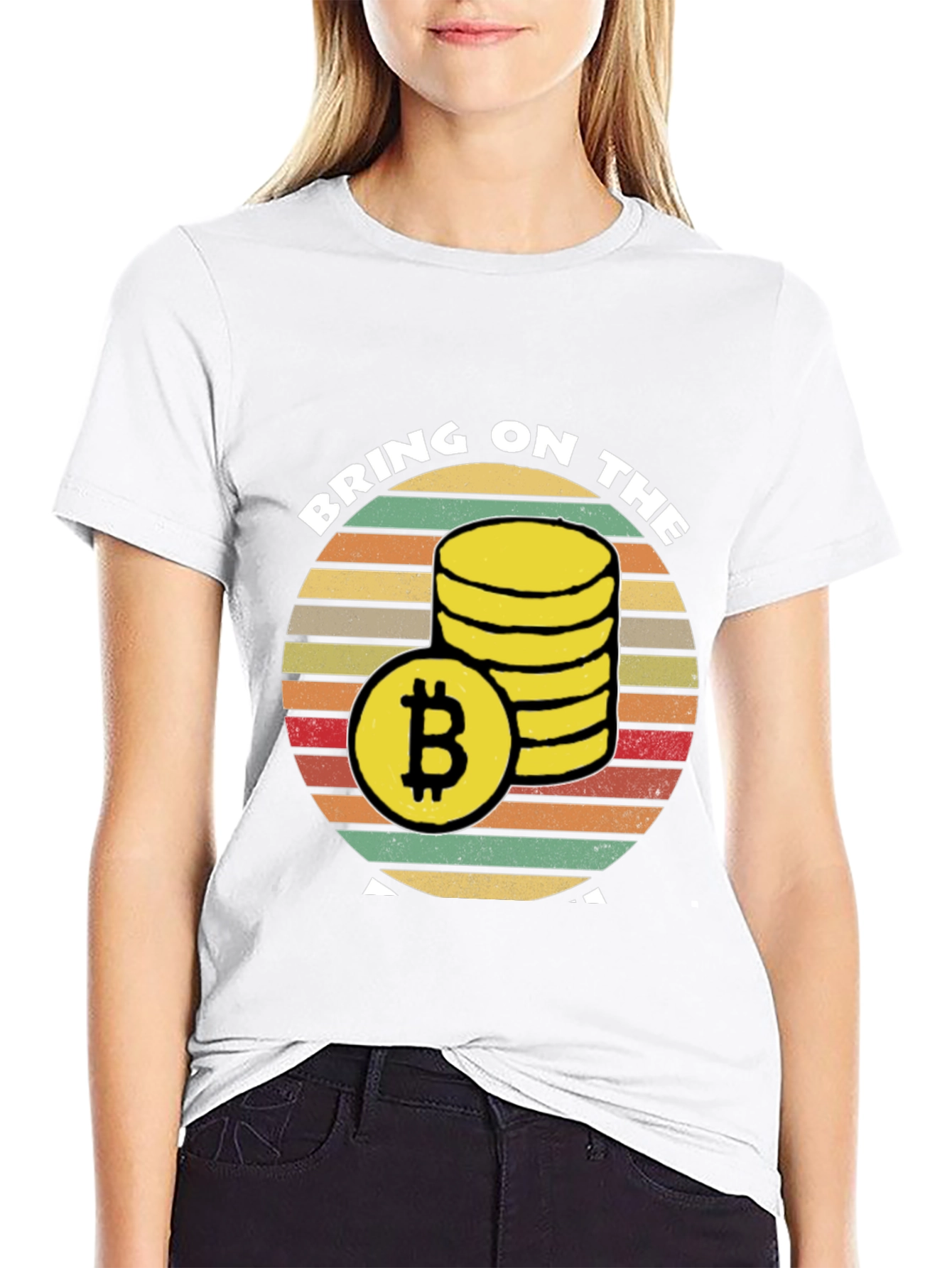 Camiseta Bitcoin: ¡Trae la riqueza!