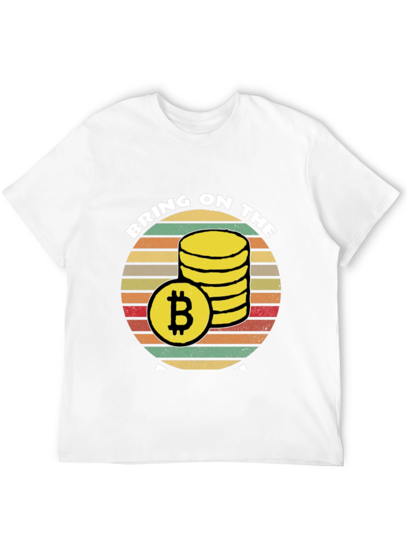 Camiseta Bitcoin: ¡Trae la riqueza!
