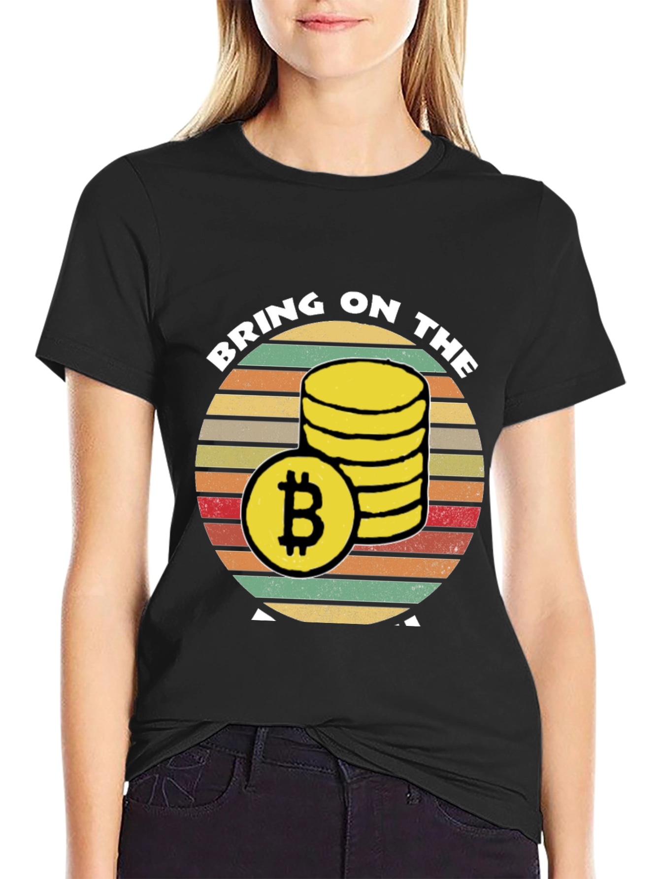 Camiseta Bitcoin: ¡Trae la riqueza!