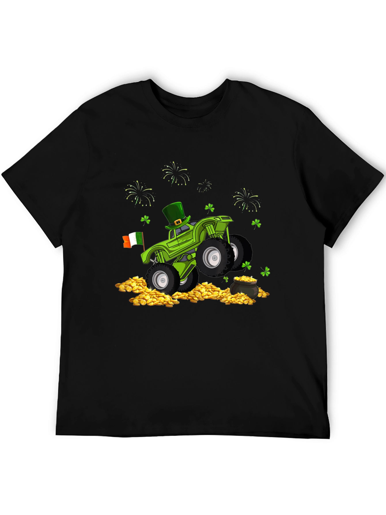 Camiseta Hombre St. Patricks Monster Truck