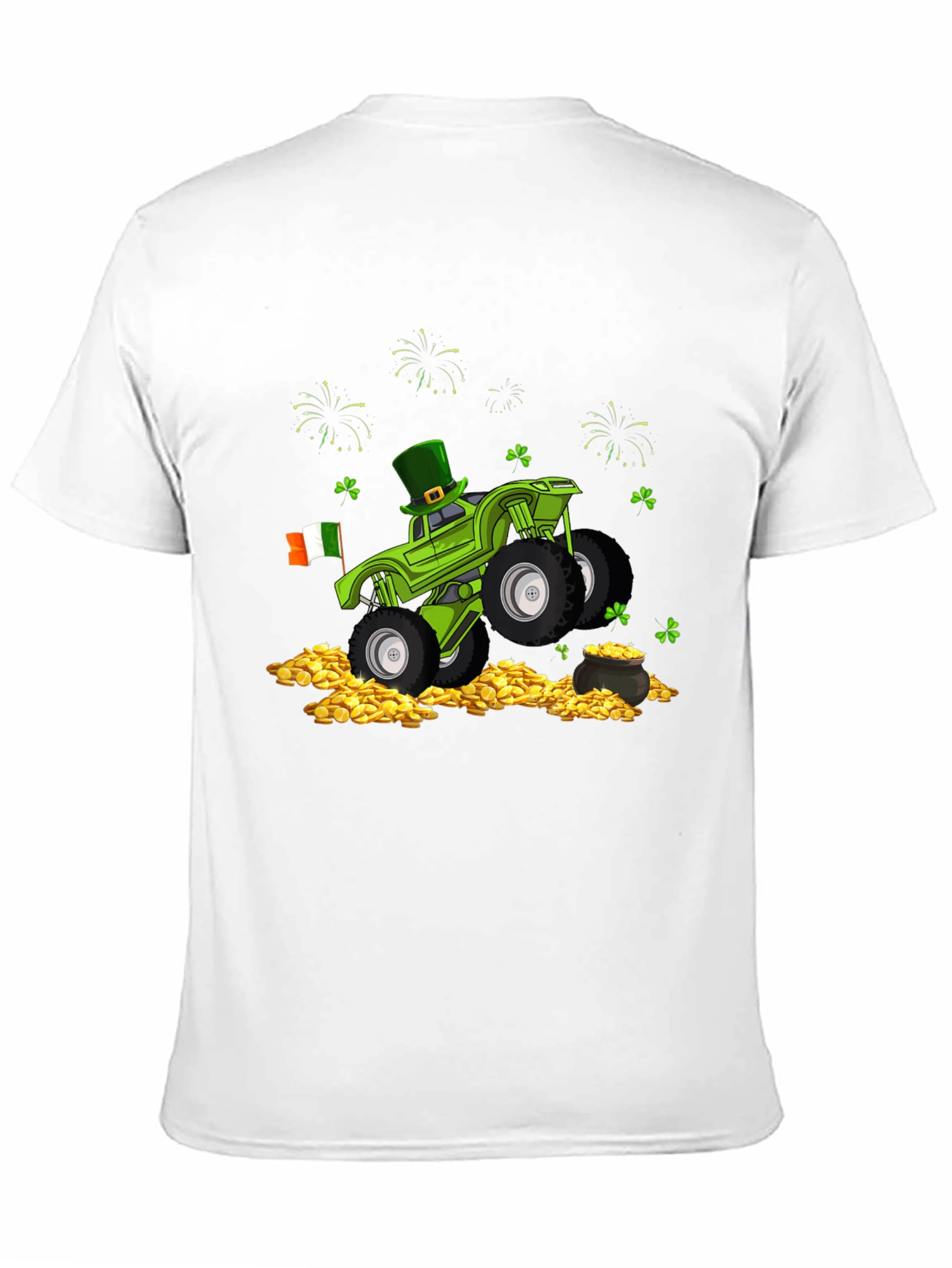 Camiseta Hombre St. Patricks Monster Truck