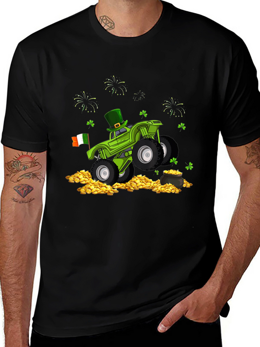 Camiseta Hombre St. Patricks Monster Truck