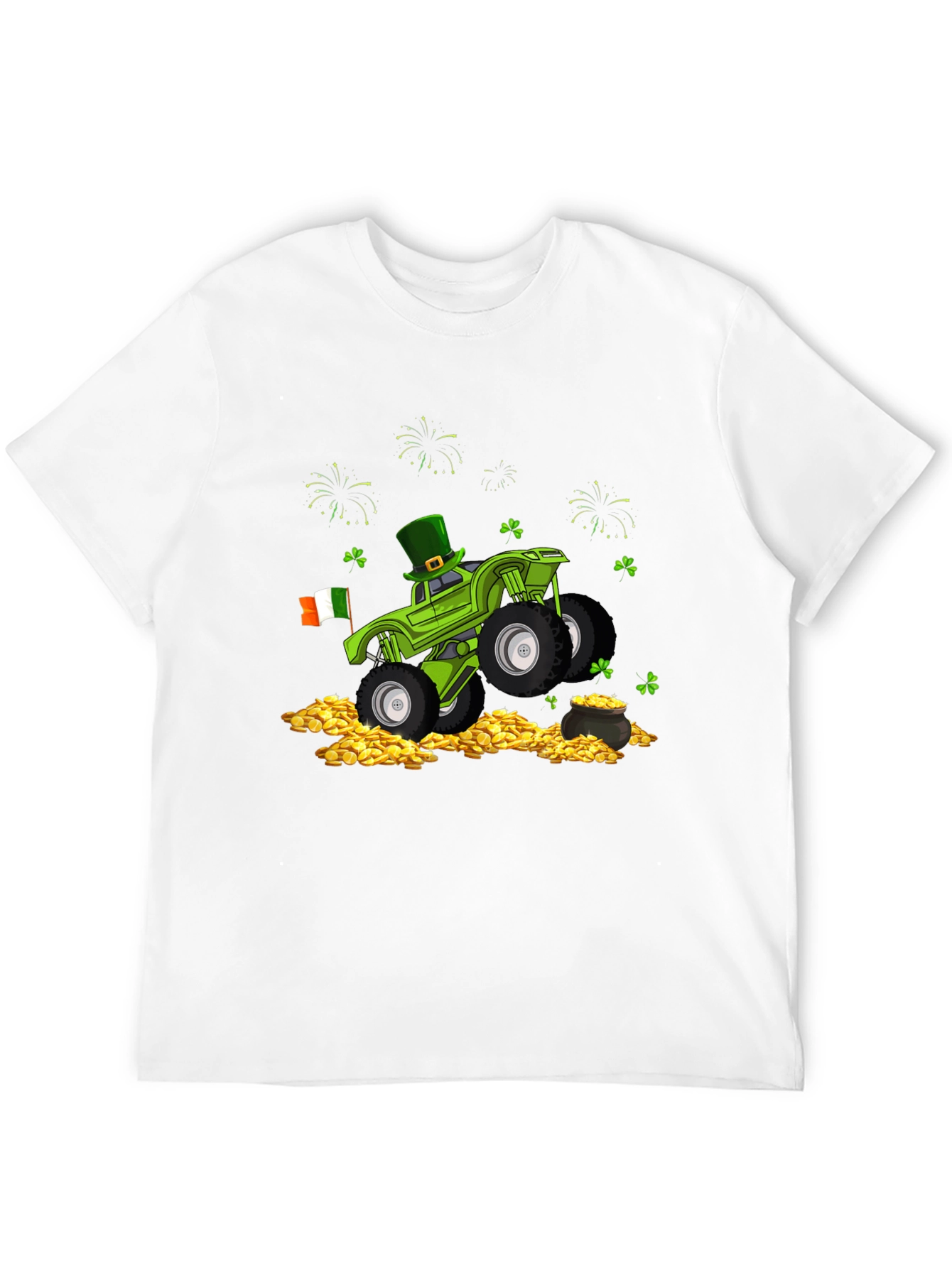 Camiseta Hombre St. Patricks Monster Truck