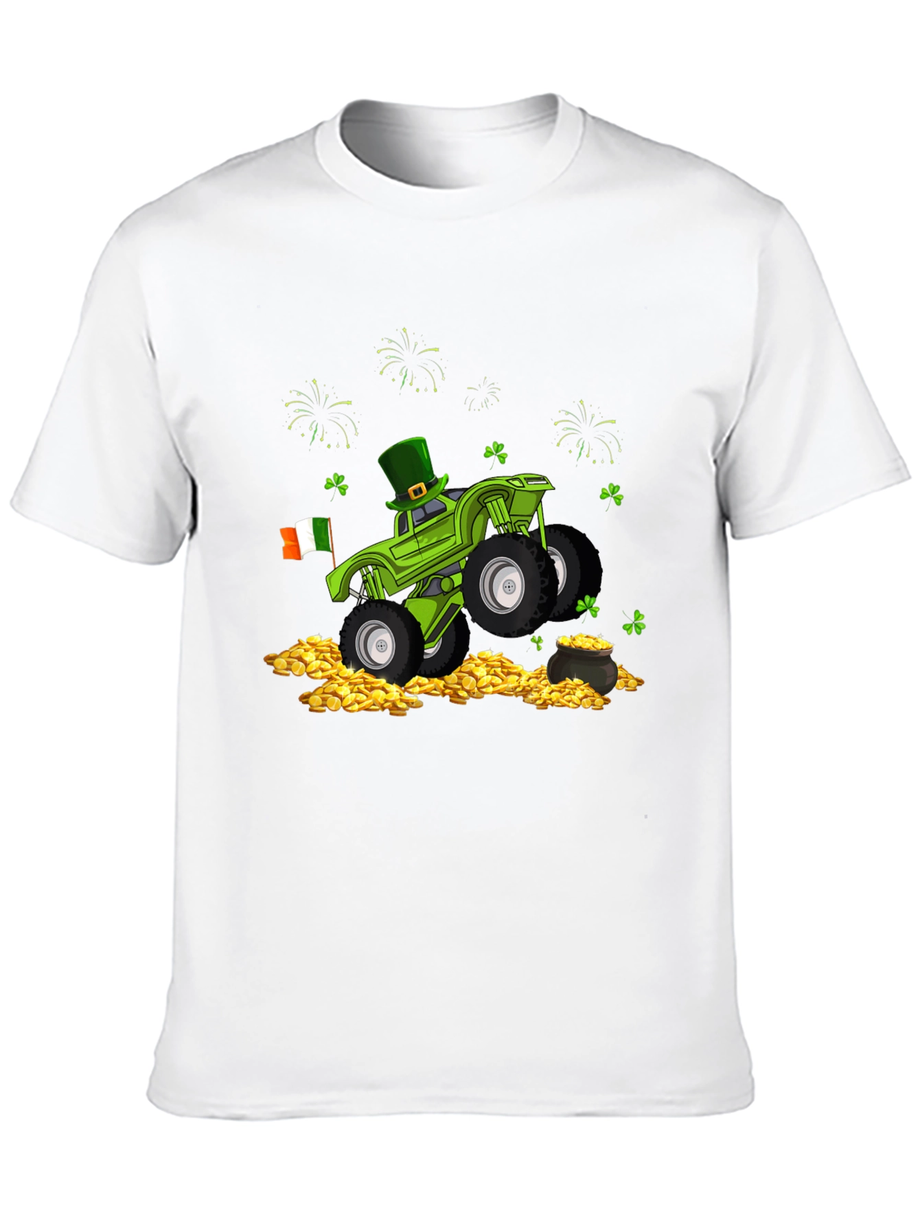 Camiseta Hombre St. Patricks Monster Truck